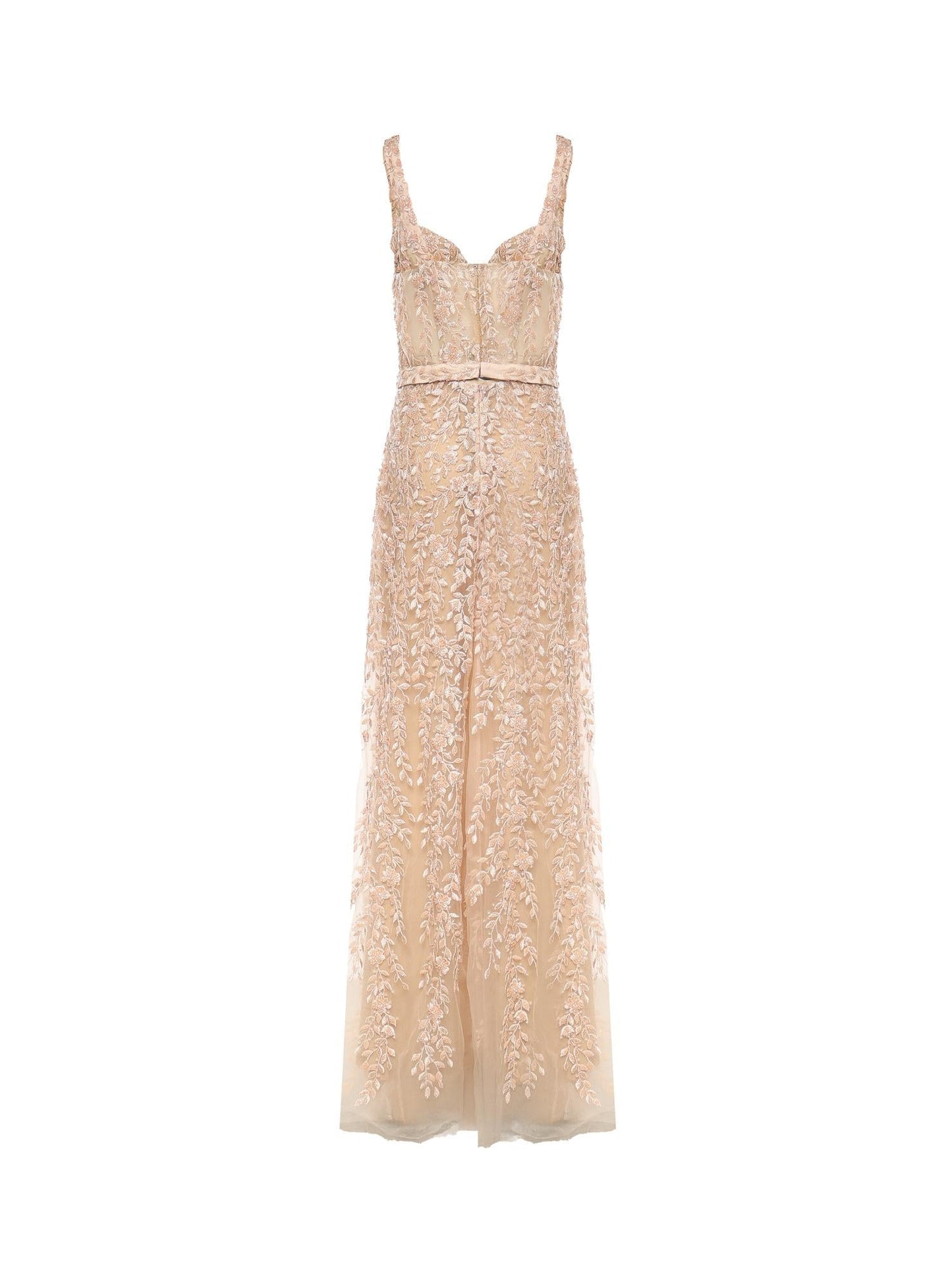 Abito in tulle ricamato