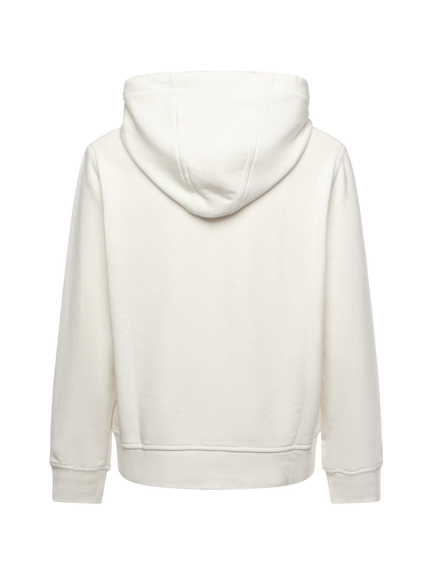 Felpa in cotone con monogram ricamato