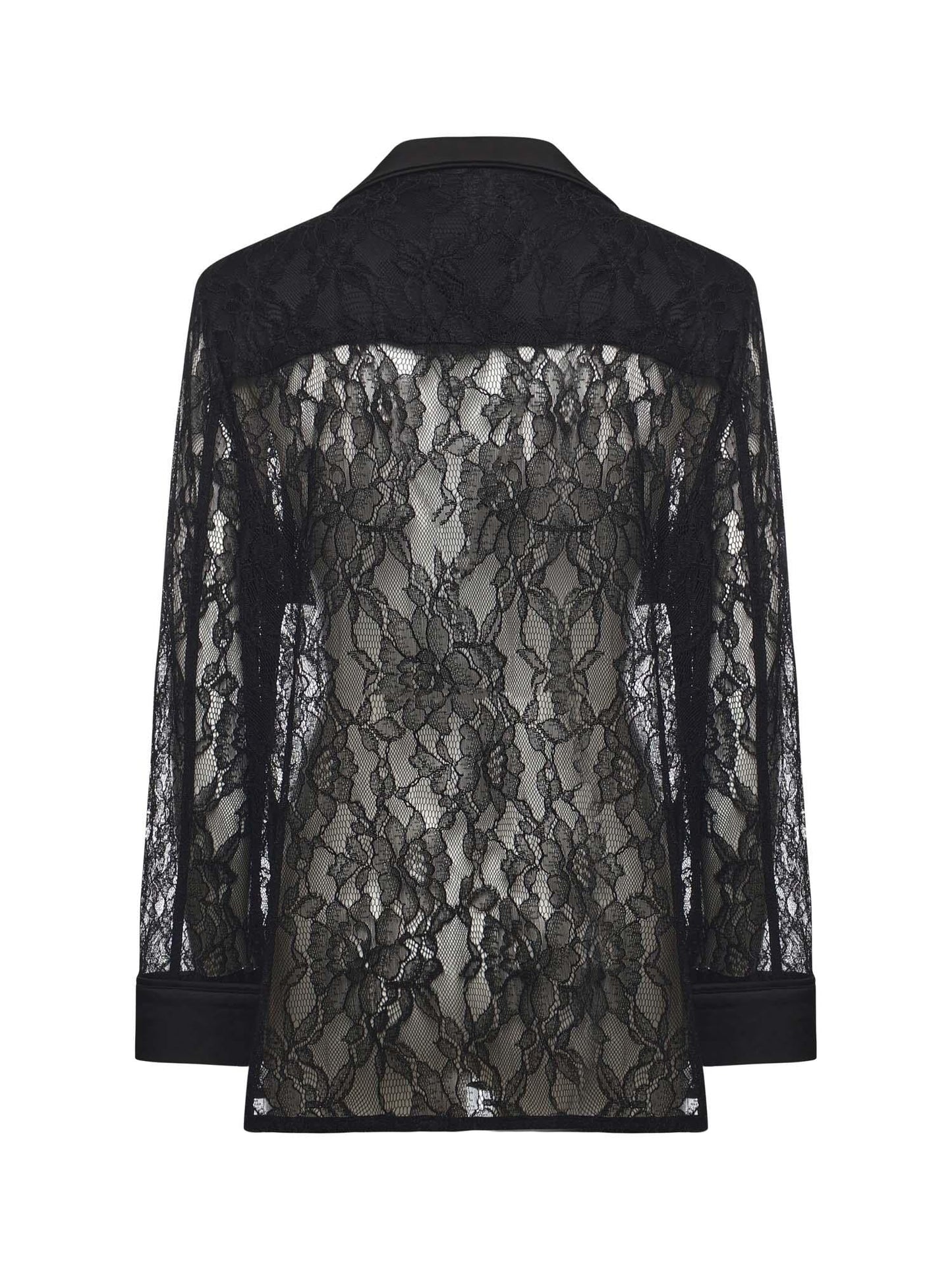 Giacca in pizzo e satin