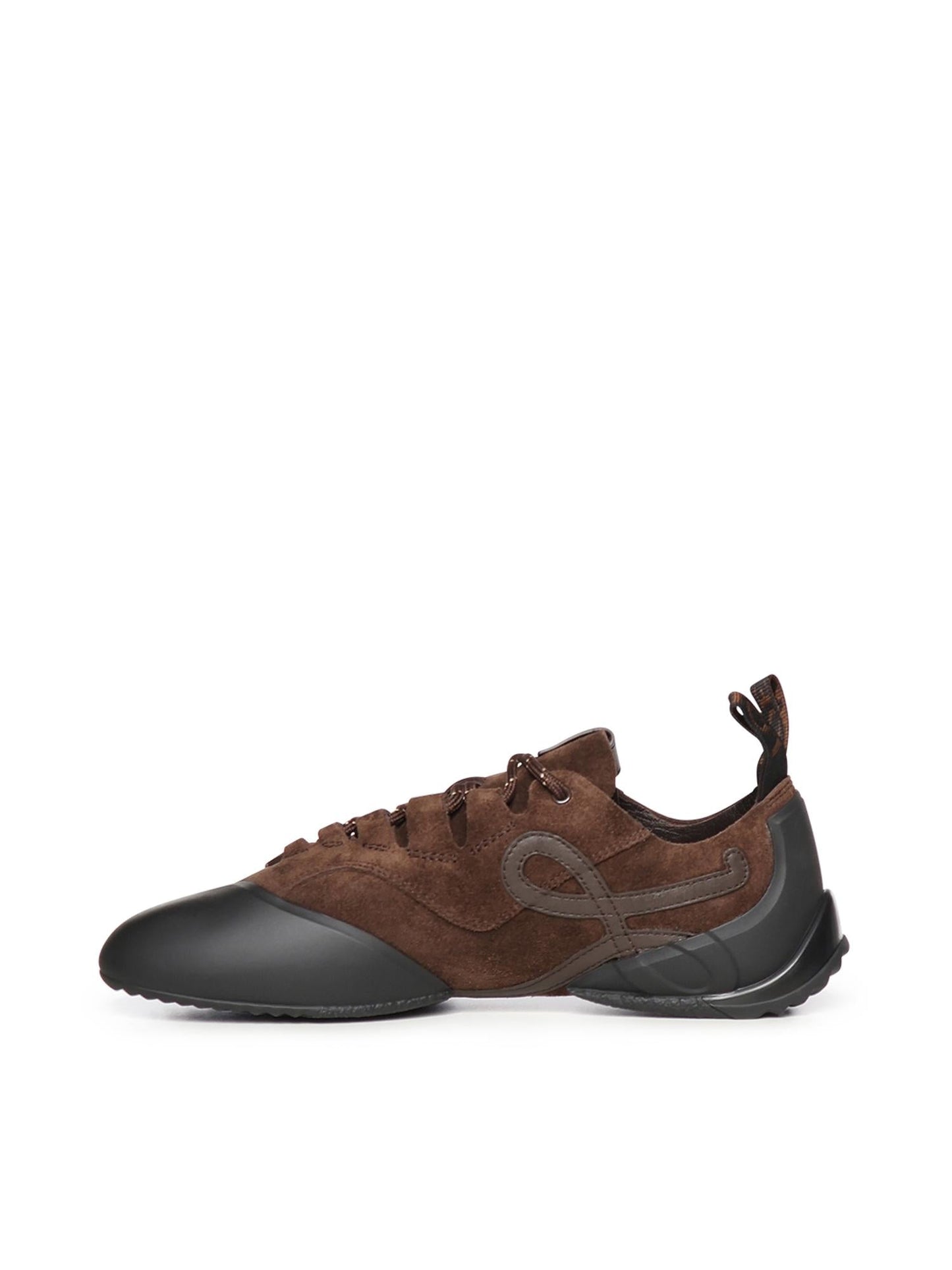 Sneaker Grip in pelle scamosciata