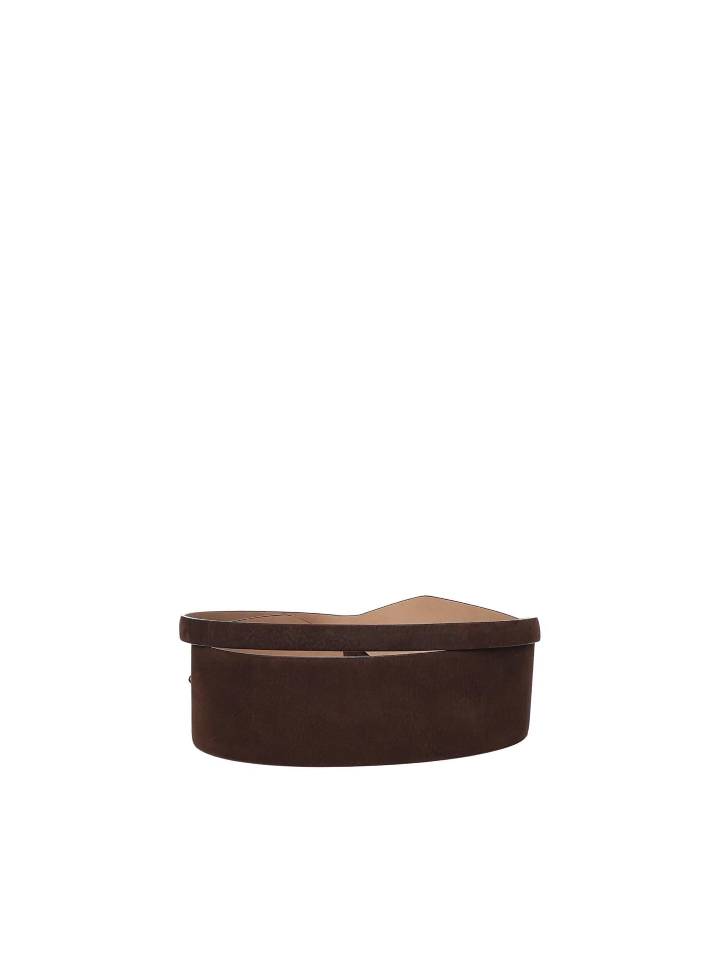 Cintura larga doppia in suede