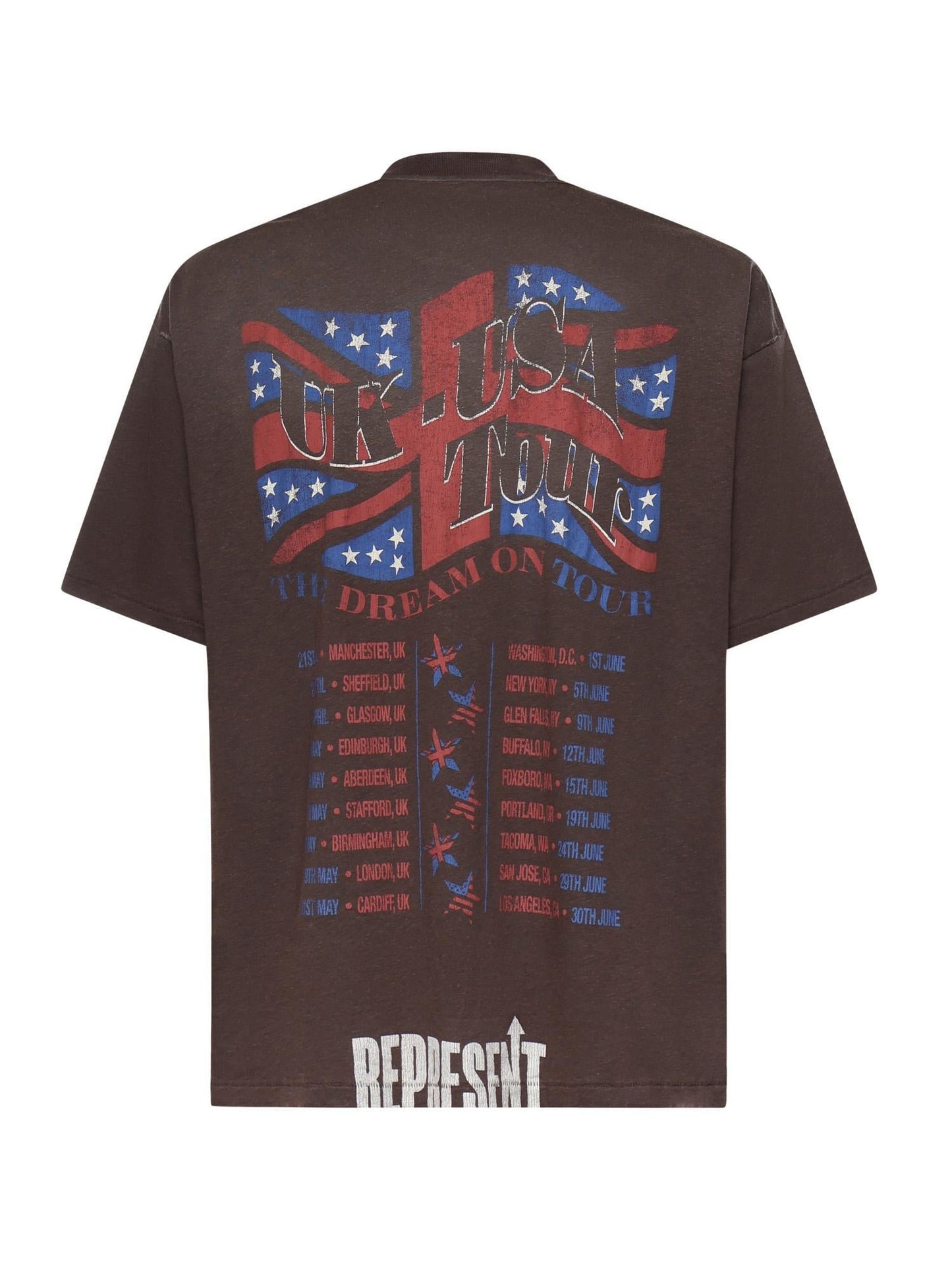 T-shirt Dream On Tour con stampa