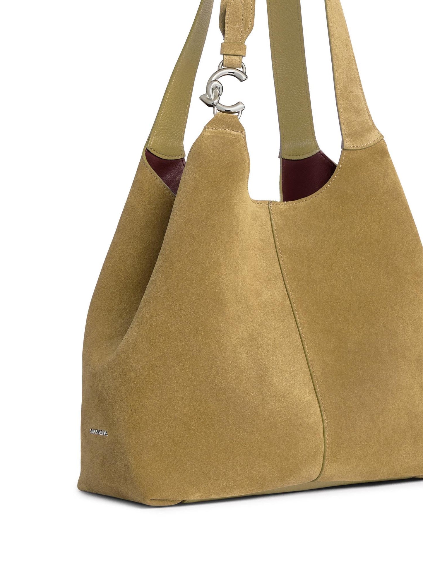 Mini bag C-Easy in camoscio