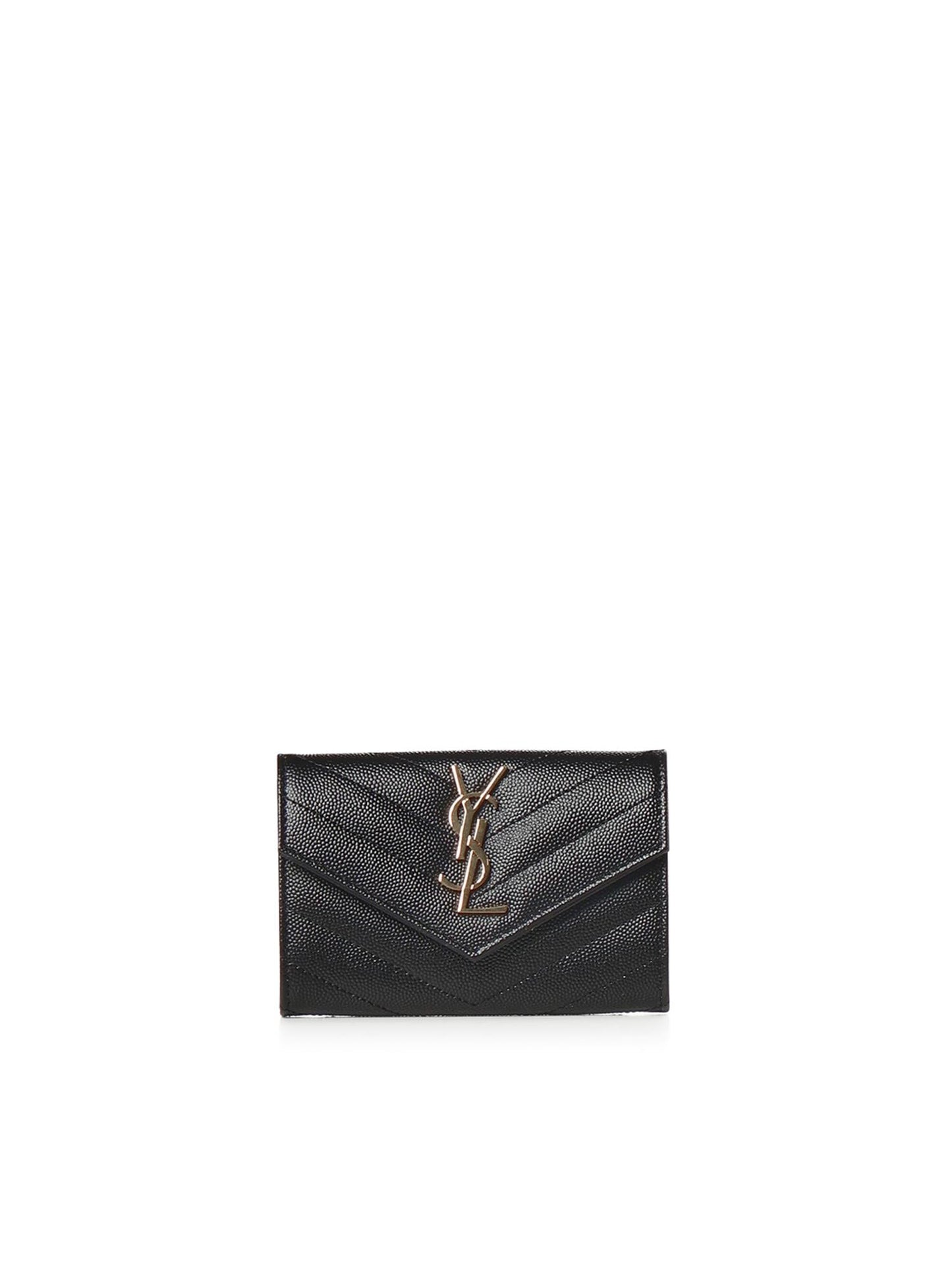 Portafoglio Cassandre Matelassé Envelope in pelle goffrata