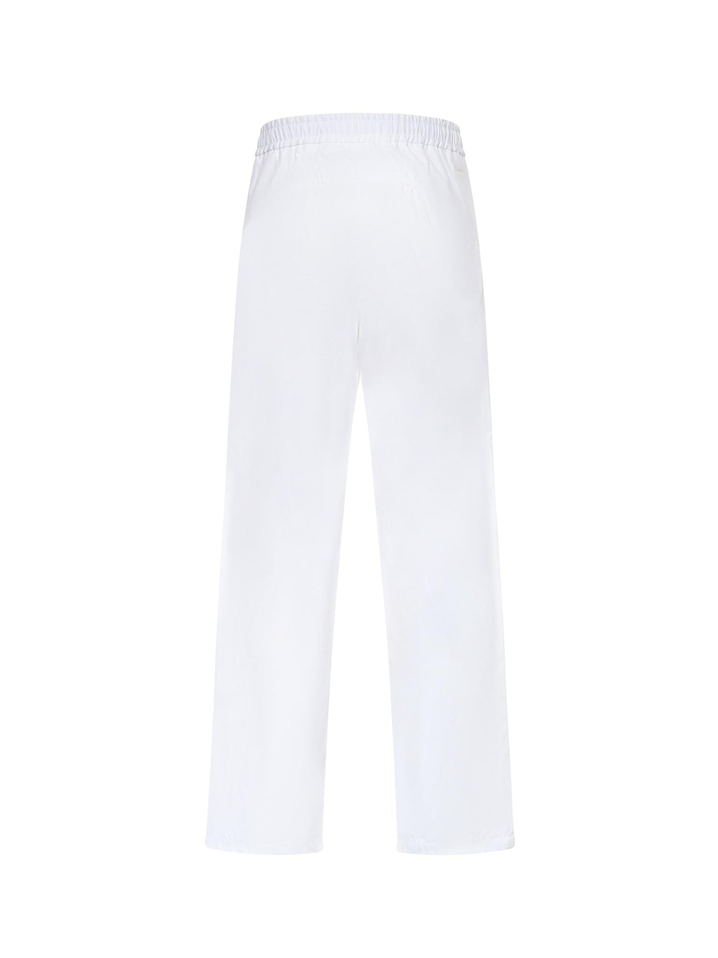 Pantaloni in twill di cotone e nylon