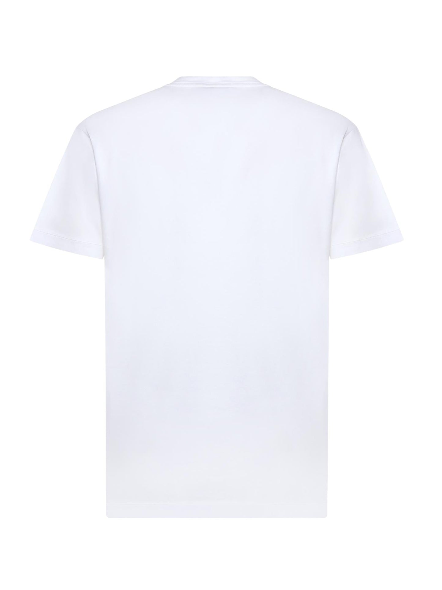 T-shirt con patch Compass in jersey di cotone