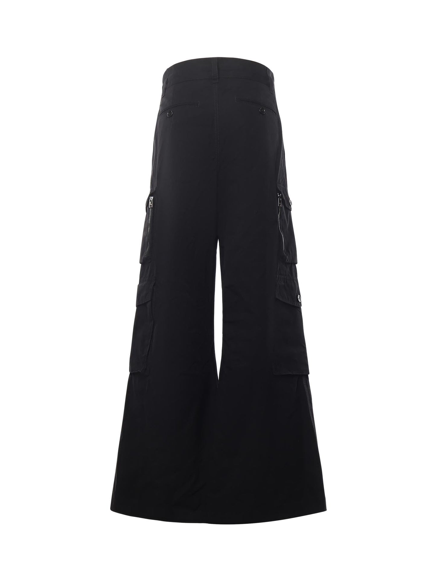 Pantaloni cargo in faille