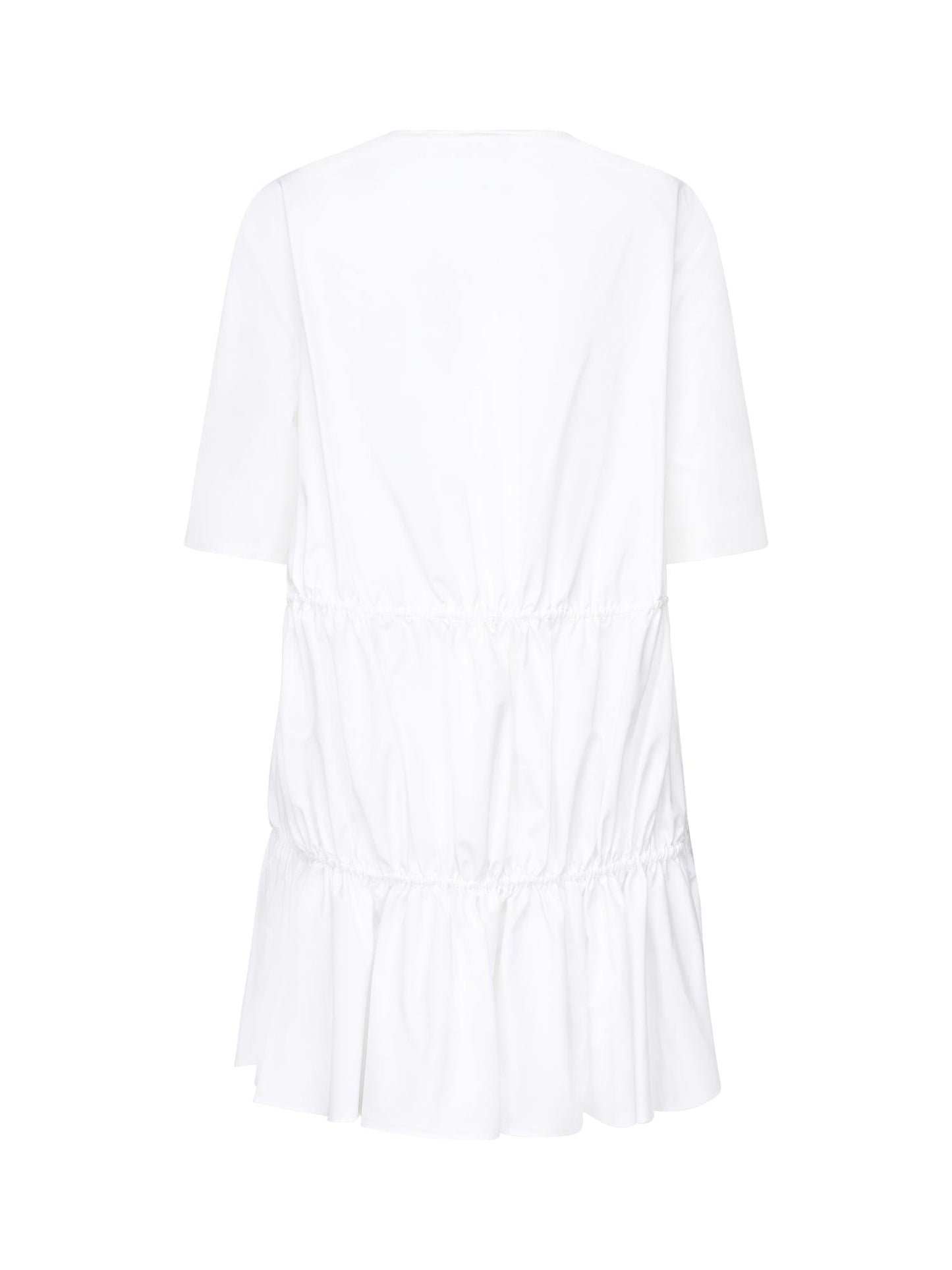 Abito t-shirt arricciato