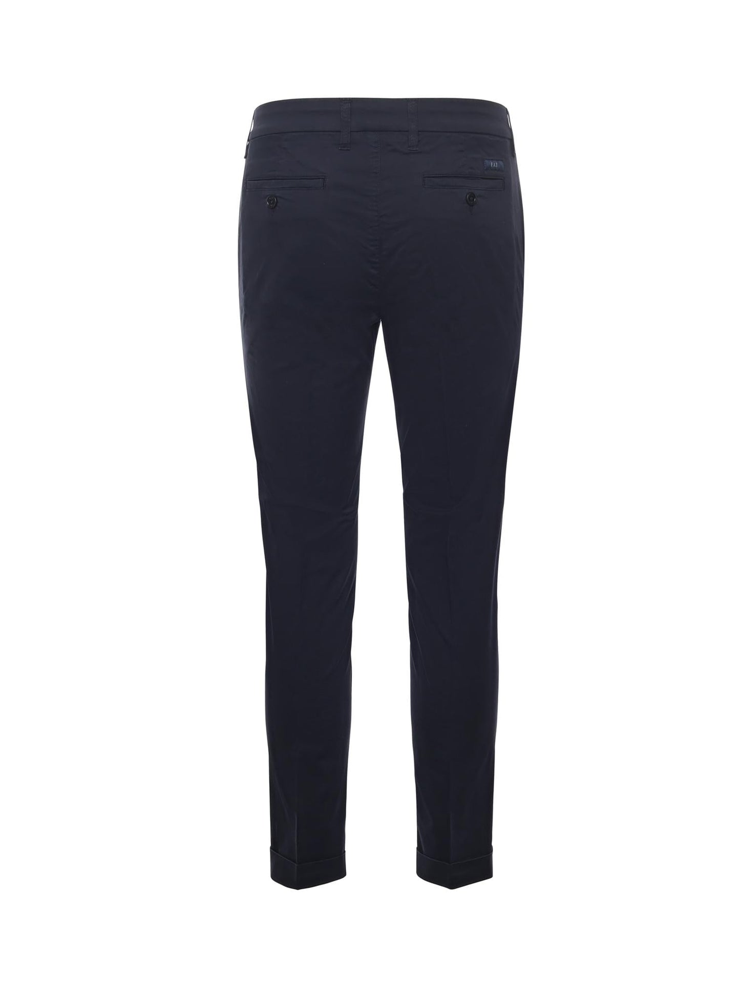 Pantalone Capri in gabardine di cotone