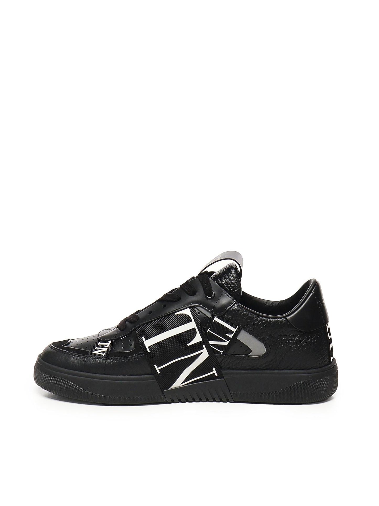 Sneaker Vl7N in vitello e nastri