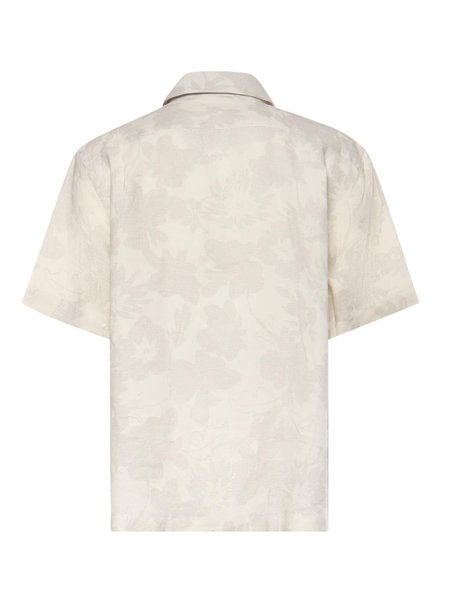 Camicia da bowling in lino