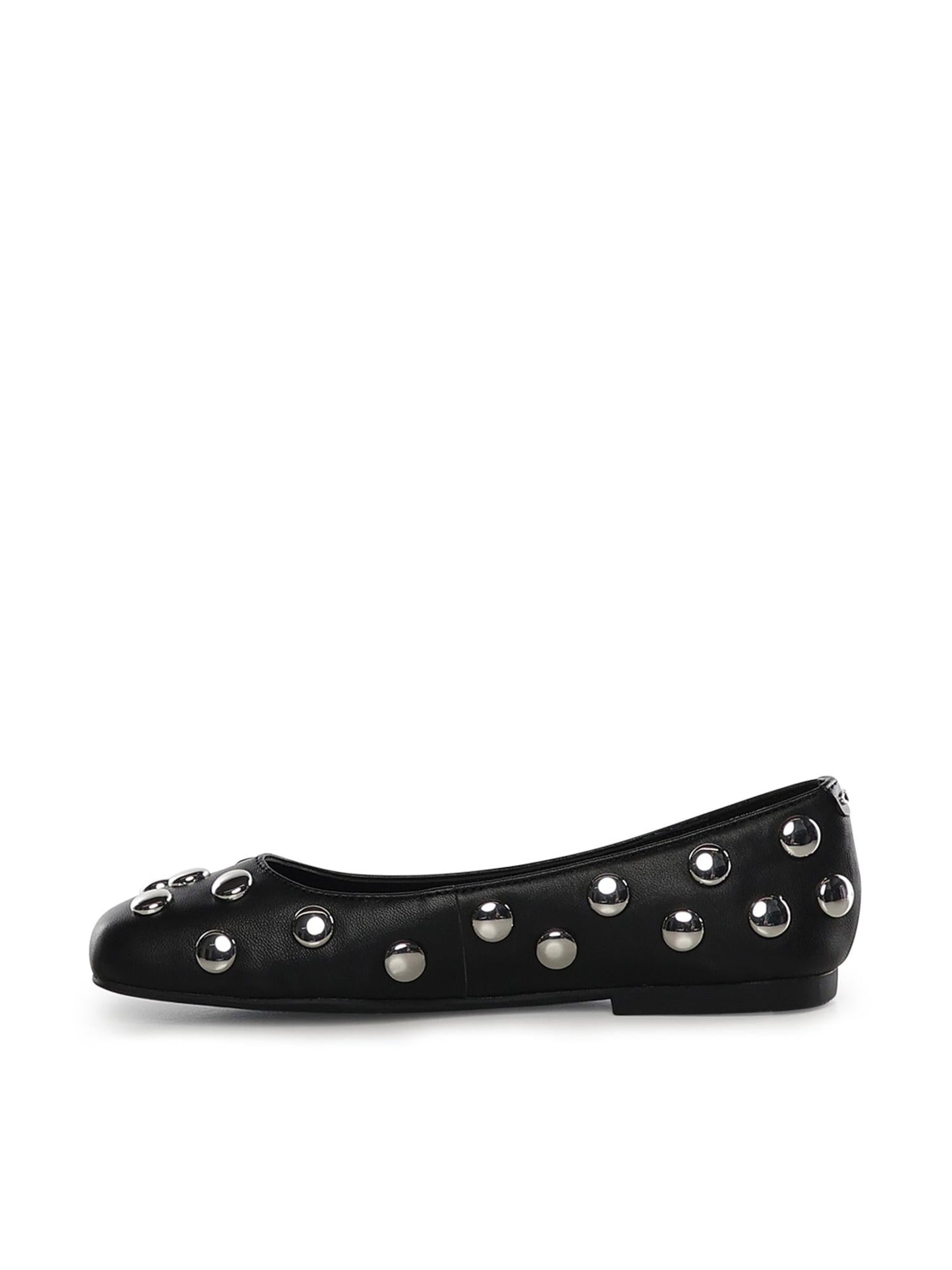 Ballerina Matilda in pelle con borchie
