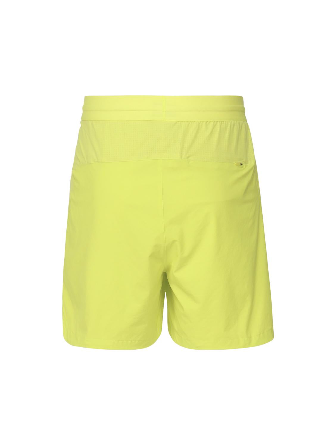 Shorts in tessuto tecnico con logo a contrasto