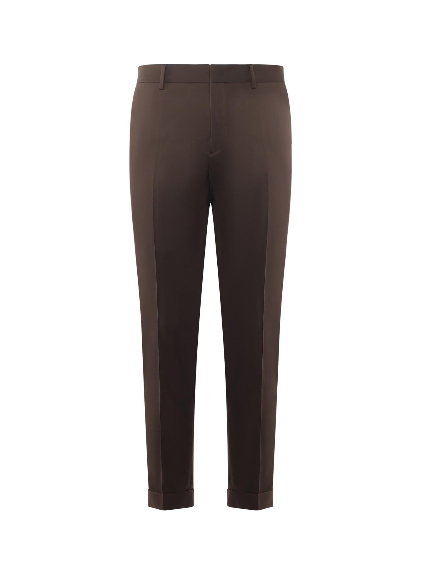 Pantaloni sartoriali in gabardine di misto lana
