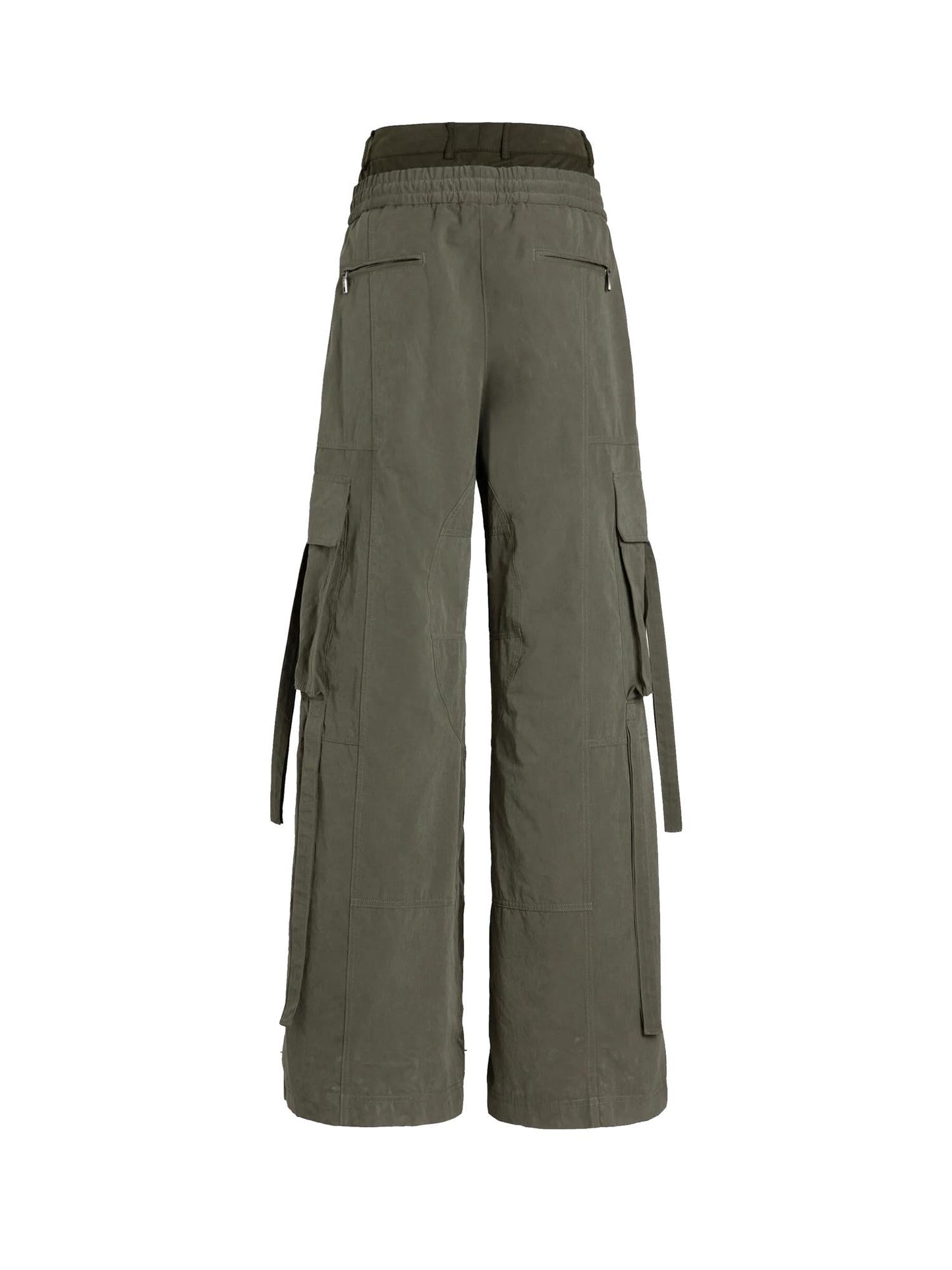 Pantaloni in faille cerata