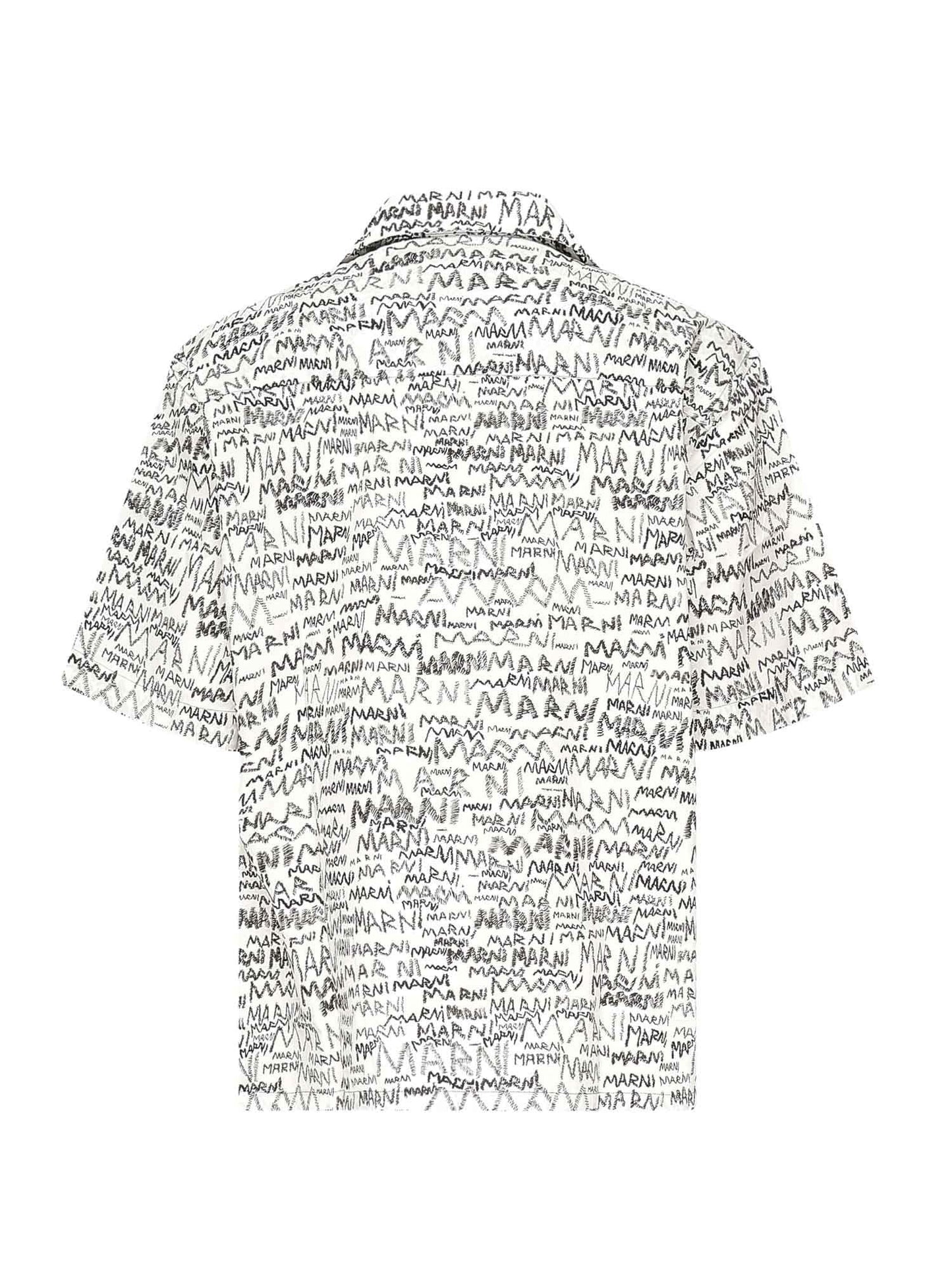 Camicia bowling scribble