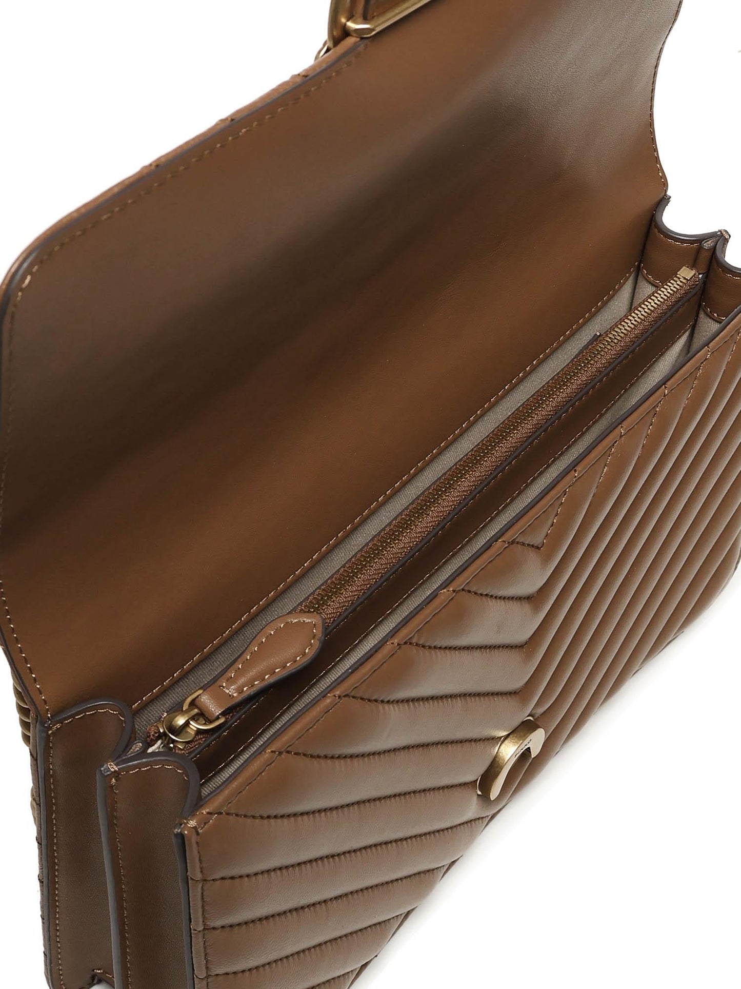 Borsa media a tracolla Love Bag One Chevron