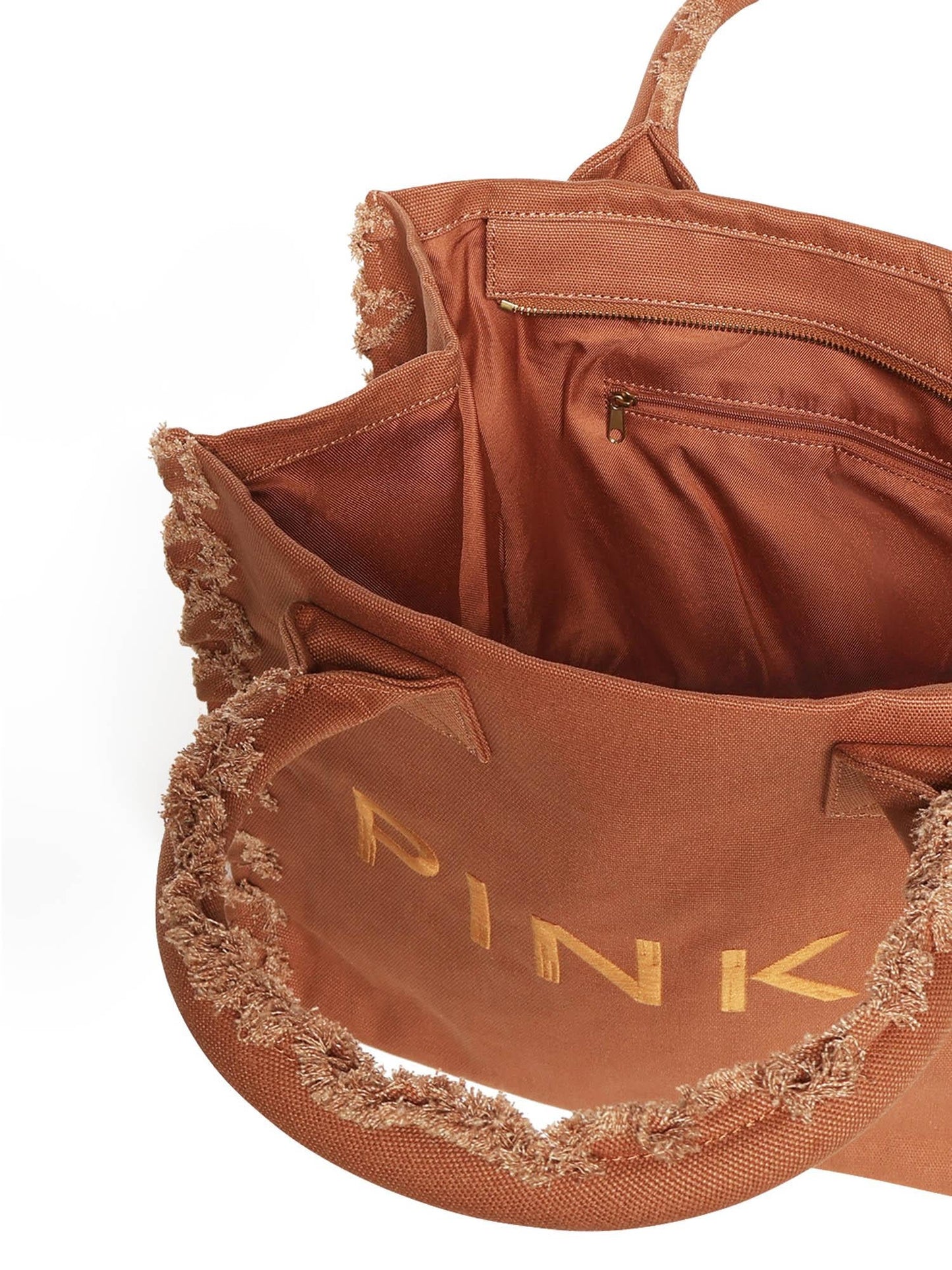 Borsa shopper Beach in canvas con logo