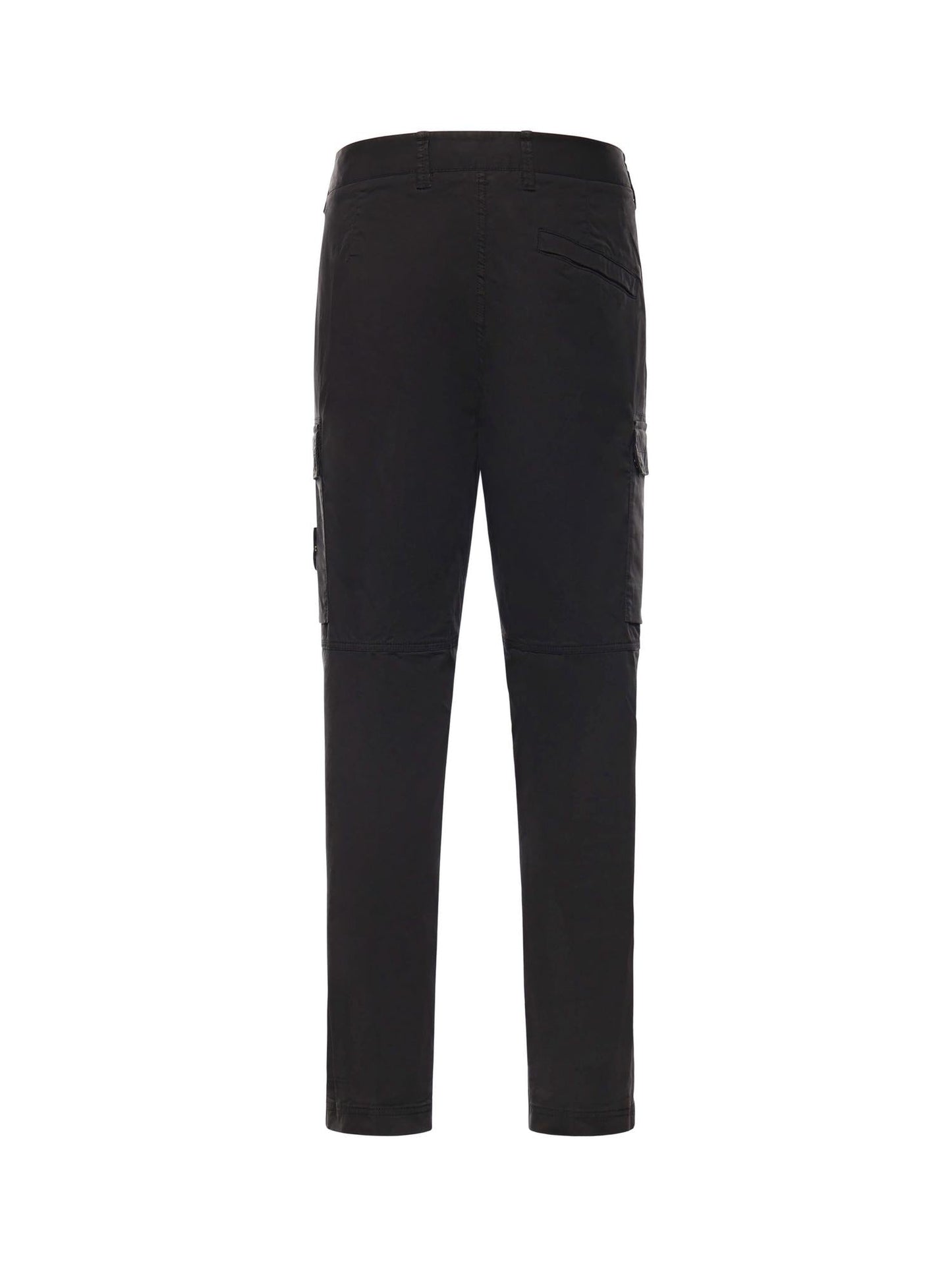 Pantalone cargo in twill di cotone stretch