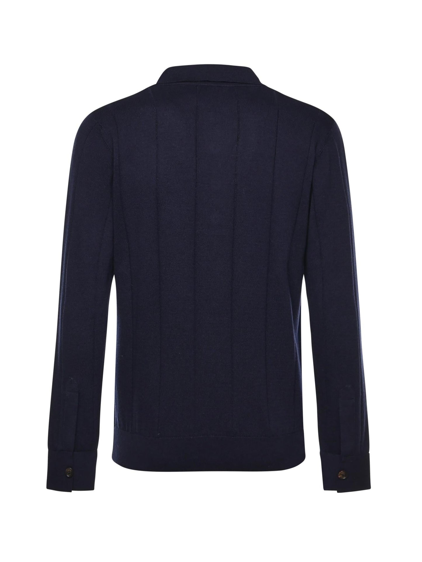 Polo in cotone e cashmere