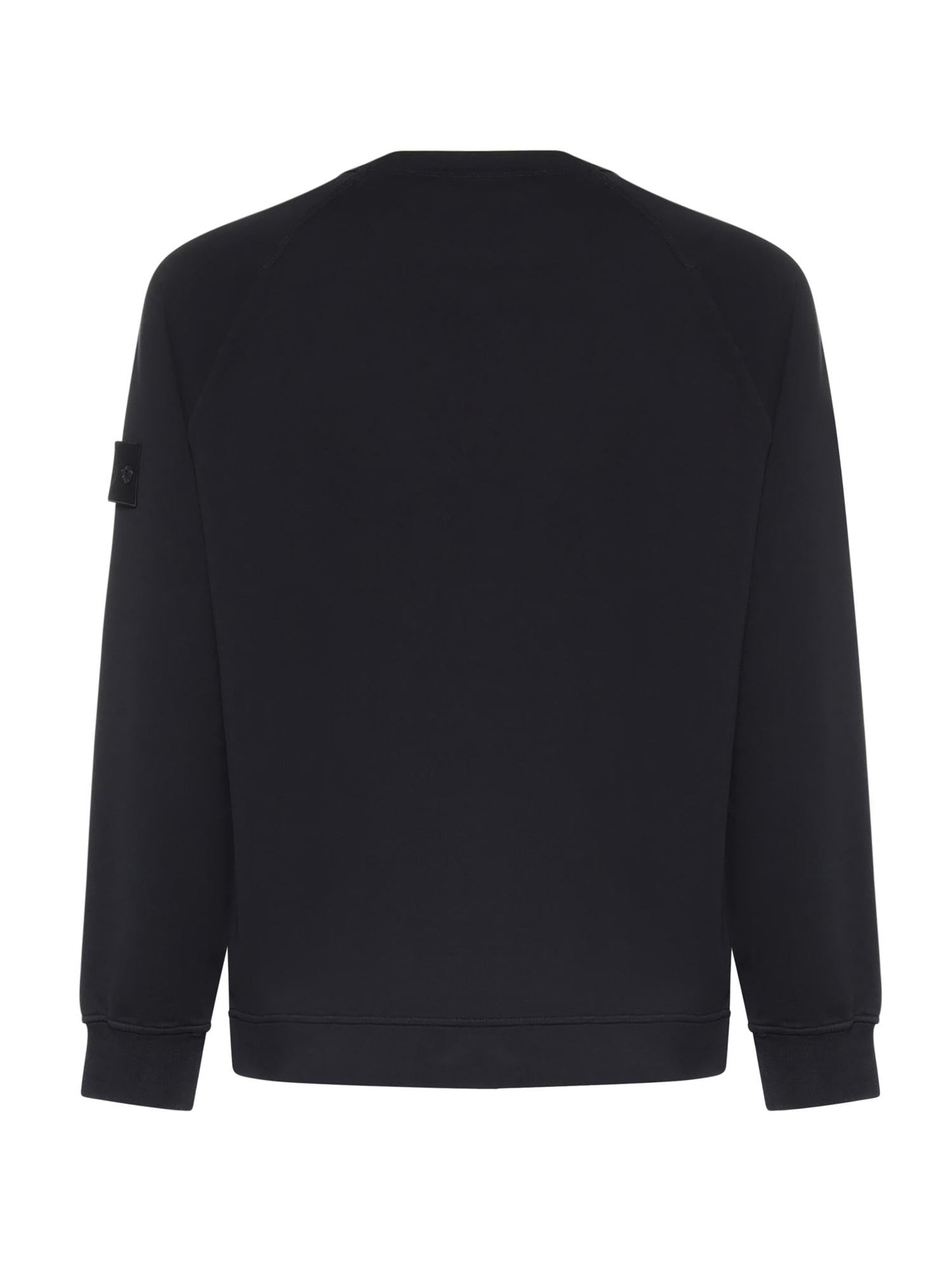Felpa in cotone stretch con logo