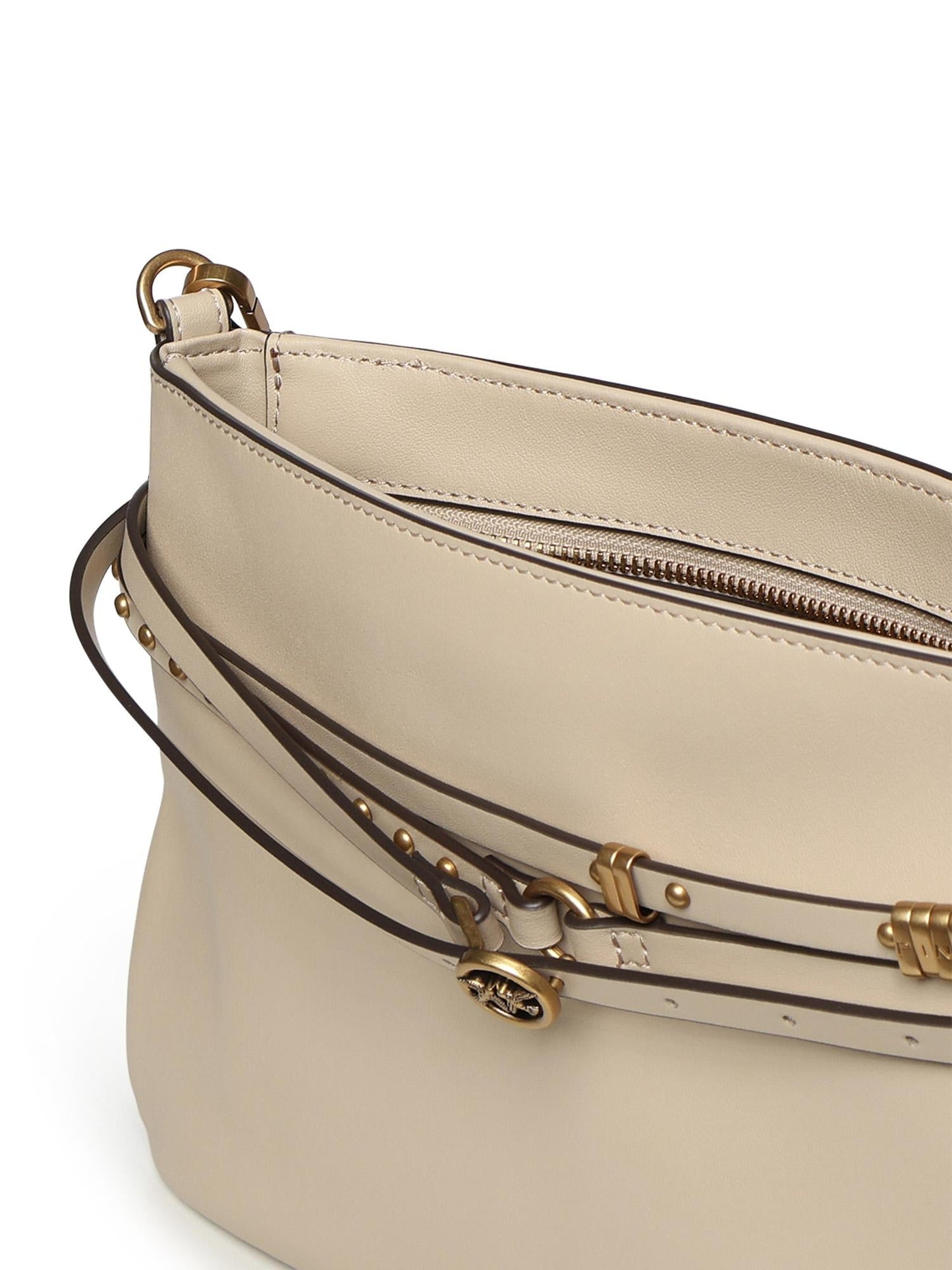 Borsa a spalla media Belt Bag in pelle