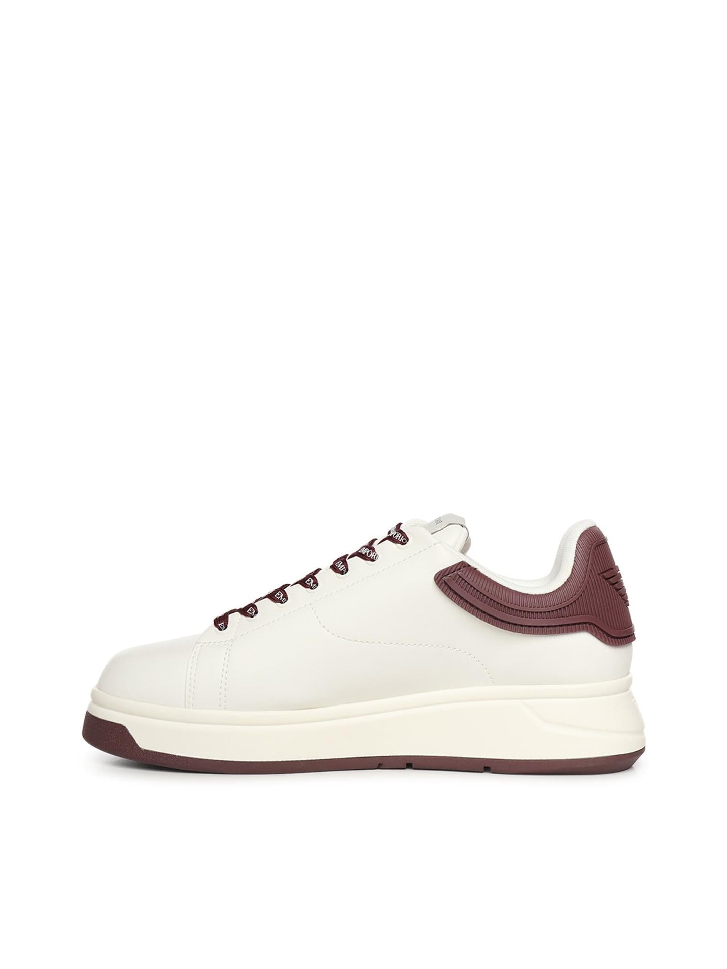 Sneakers in pelle con logo