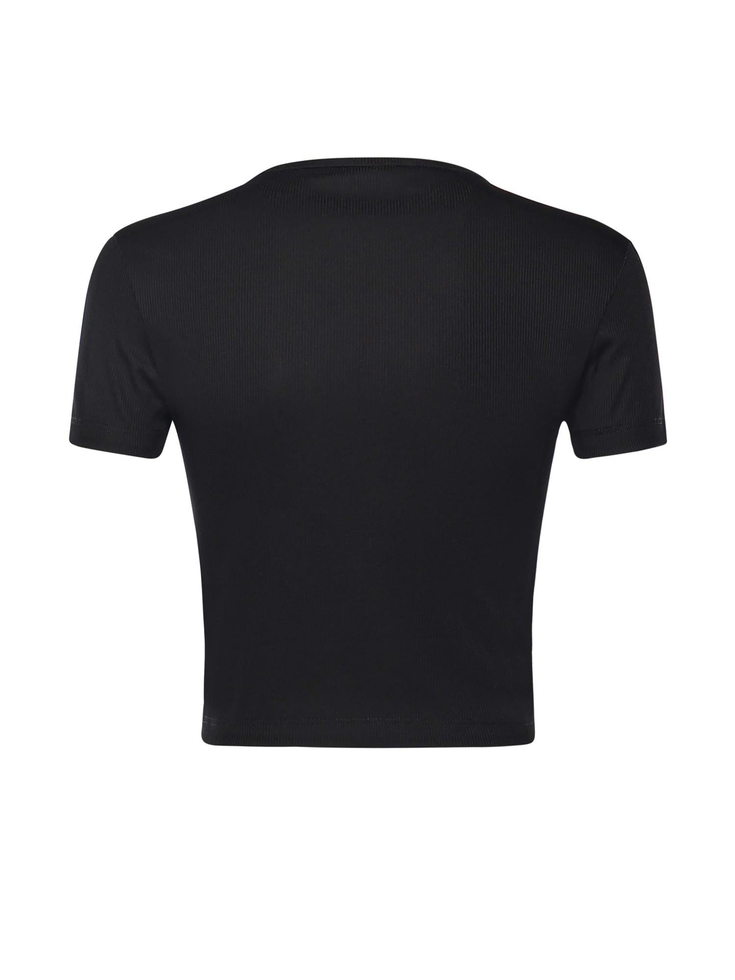 Top cropped in cotone