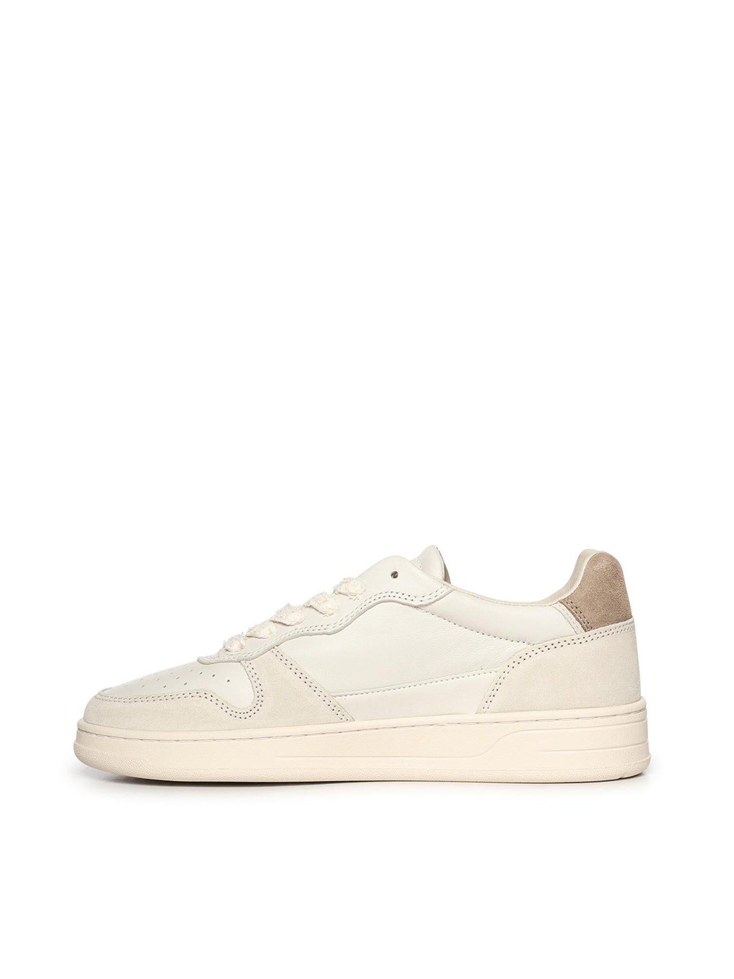 Sneaker Hill low in suede e pelle