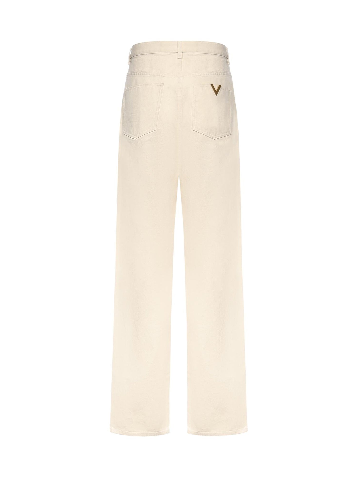 Jeans in denim di cotone