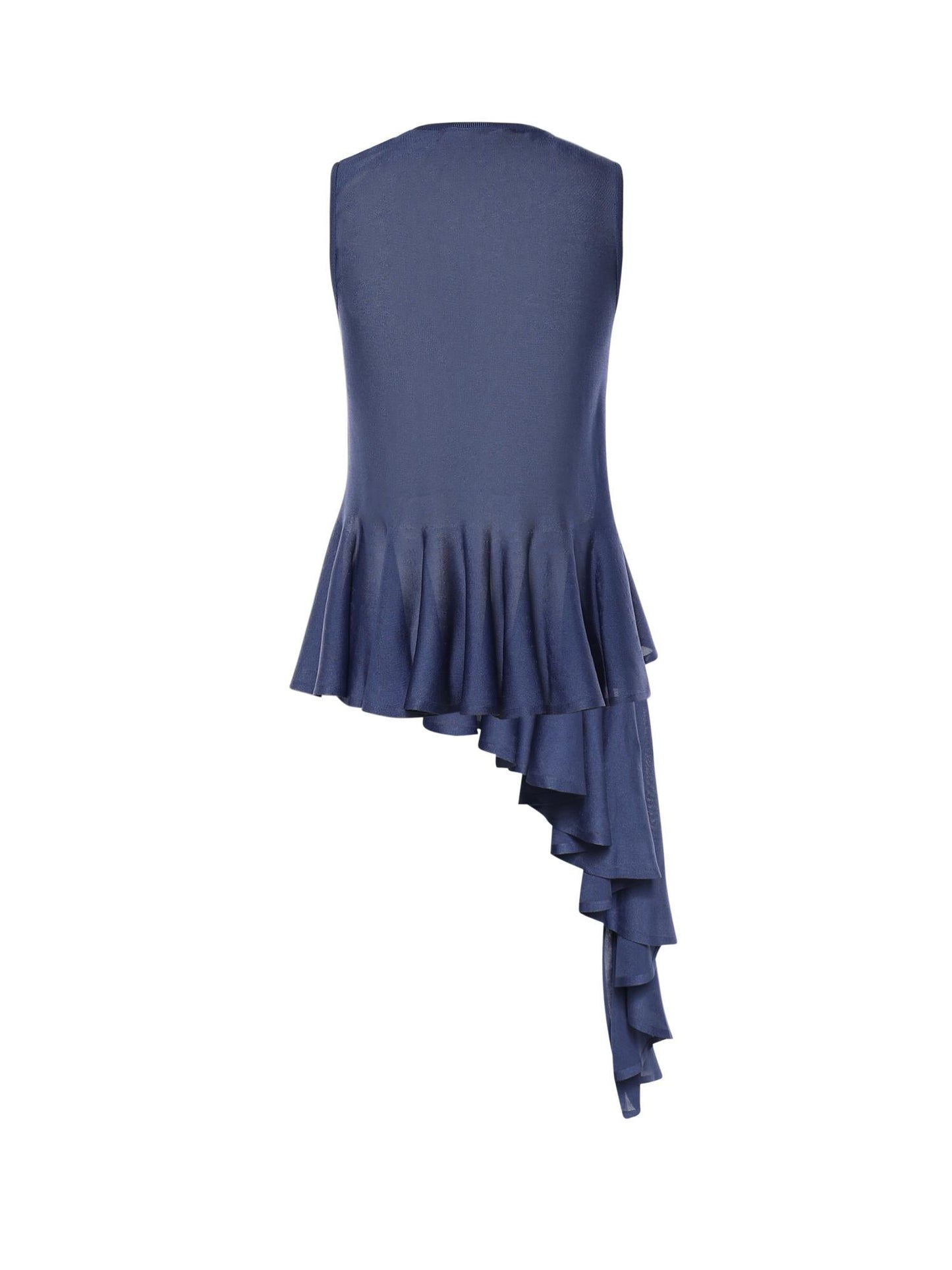 Top asimmetrico con godet