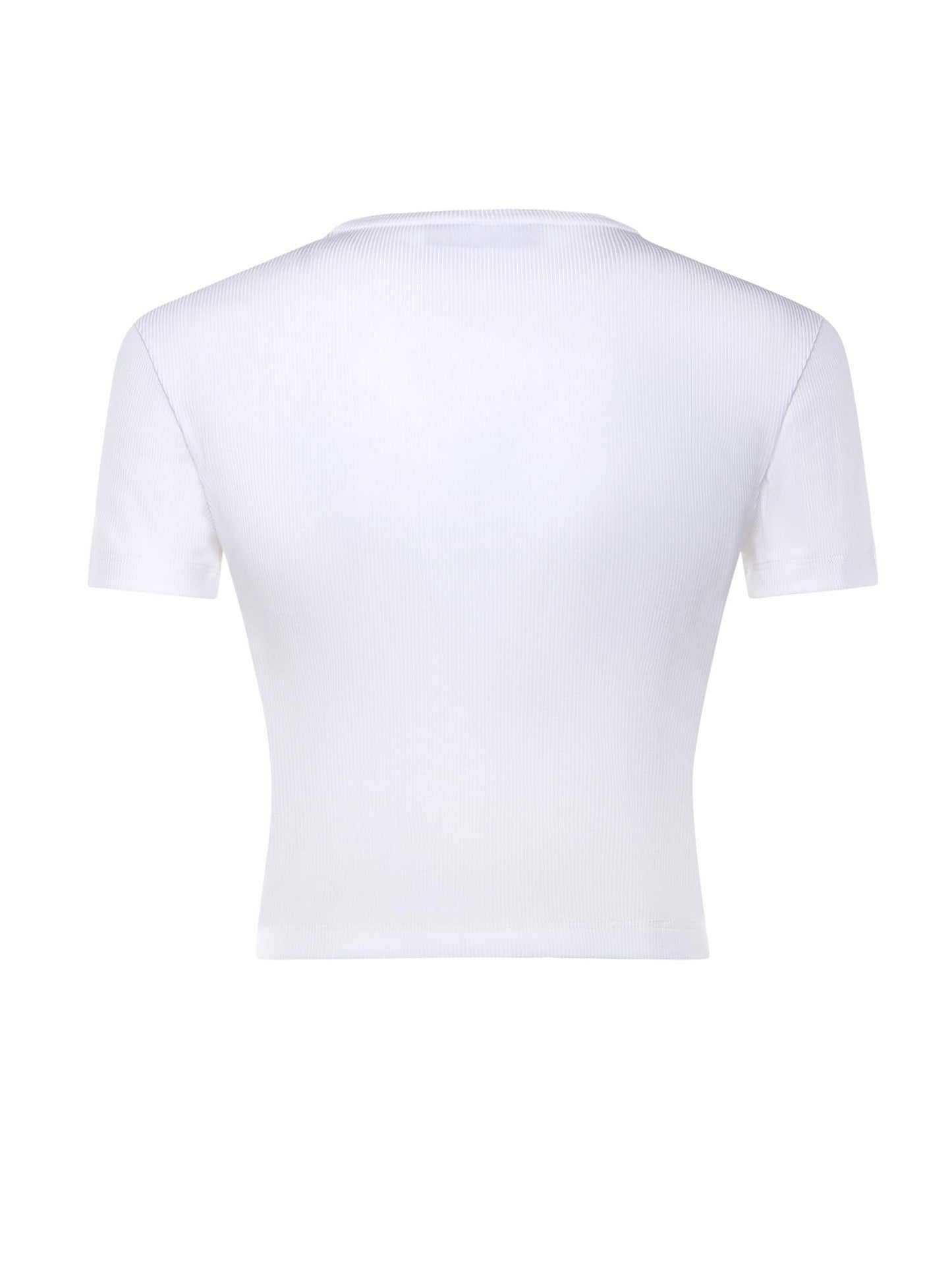 Top cropped in cotone