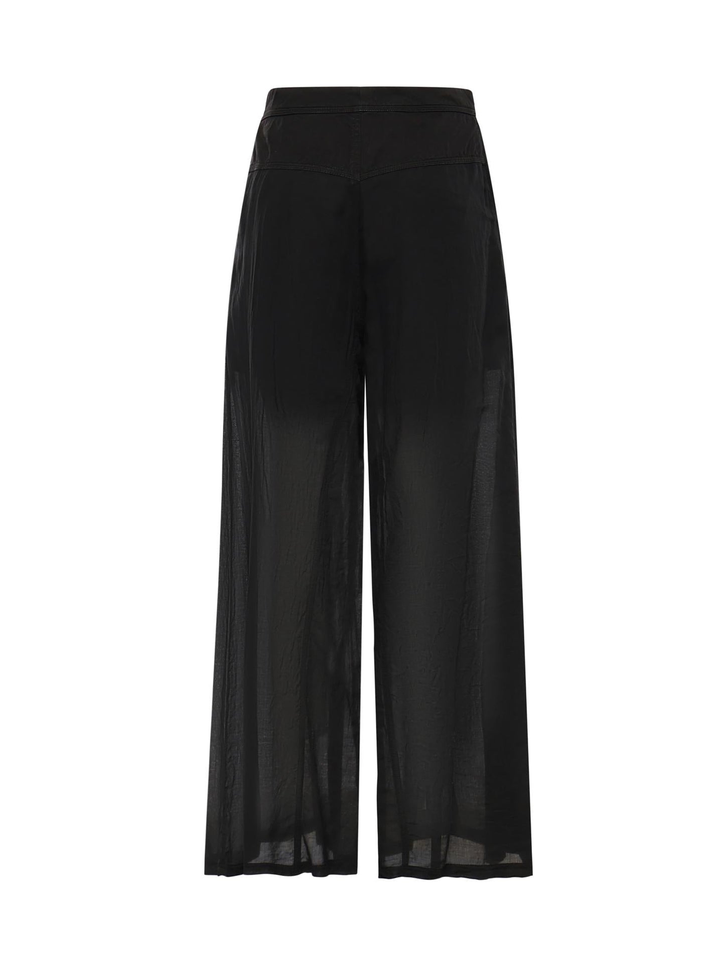 Pantaloni con lacci e dettagli texani