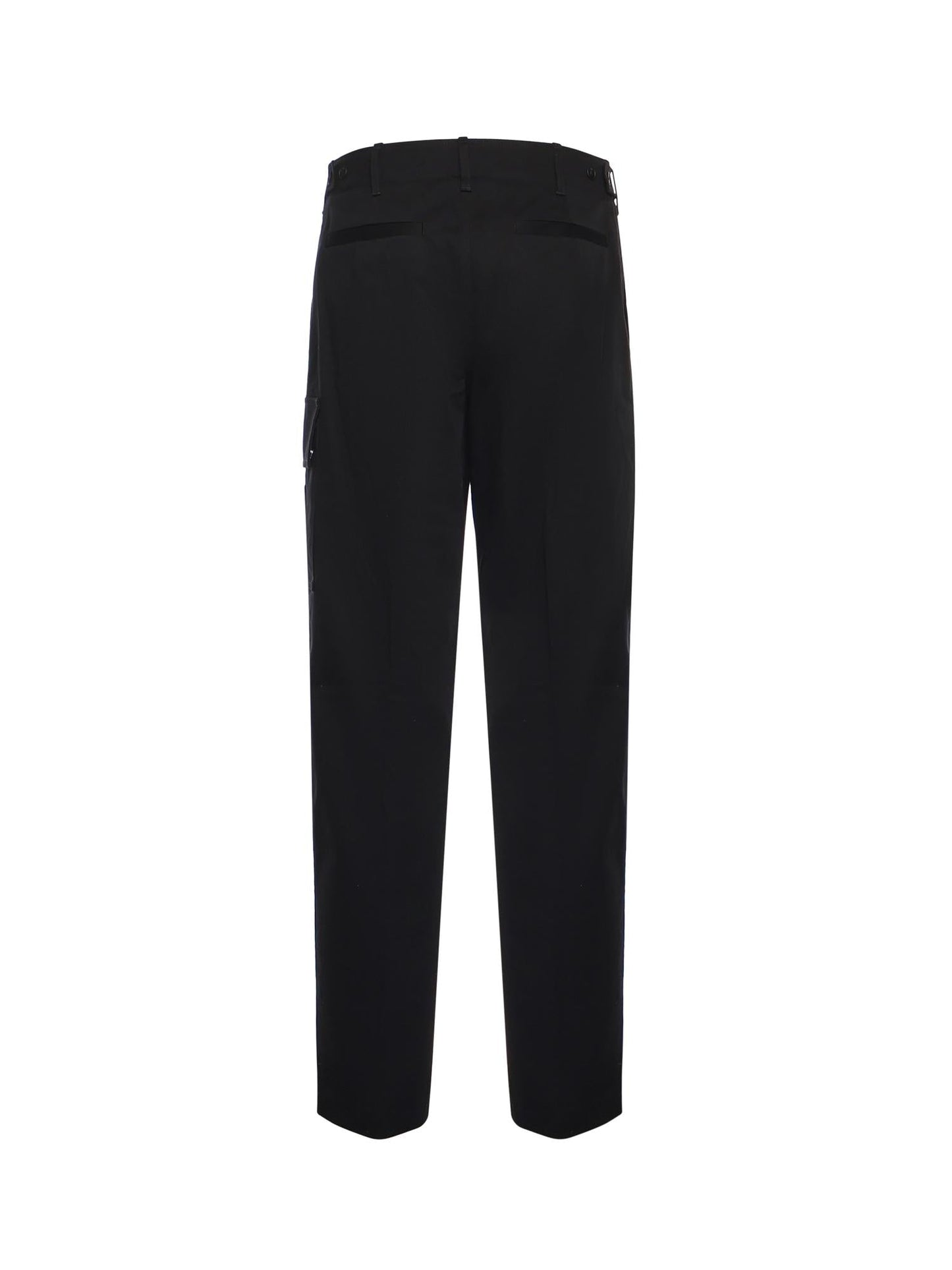 Pantaloni in gabardine di cotone