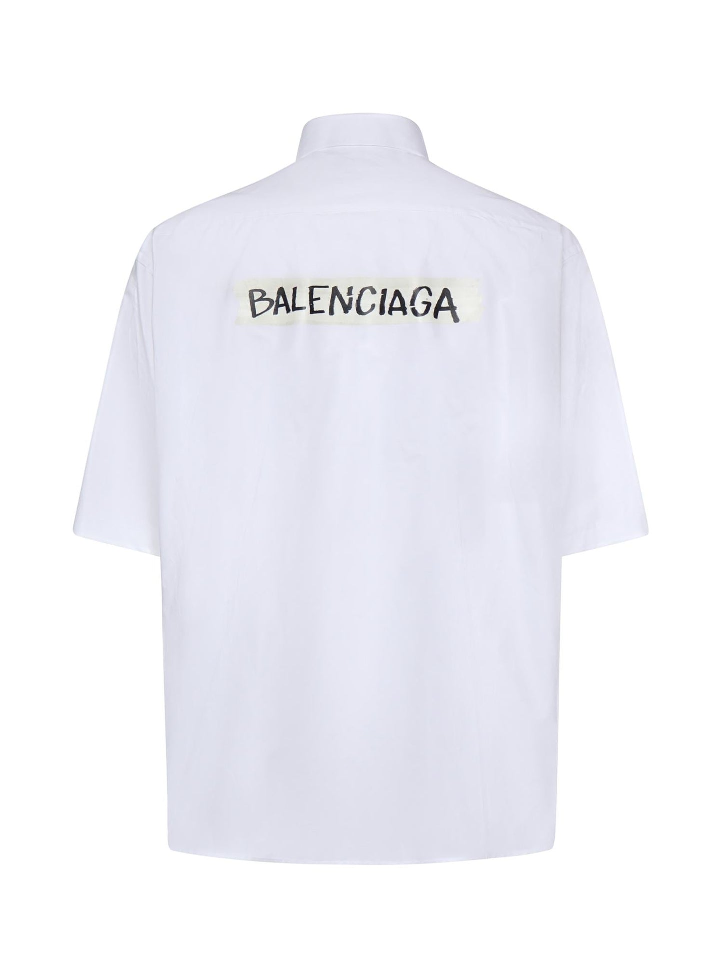 Camicia Masking Tape in popeline di cotone