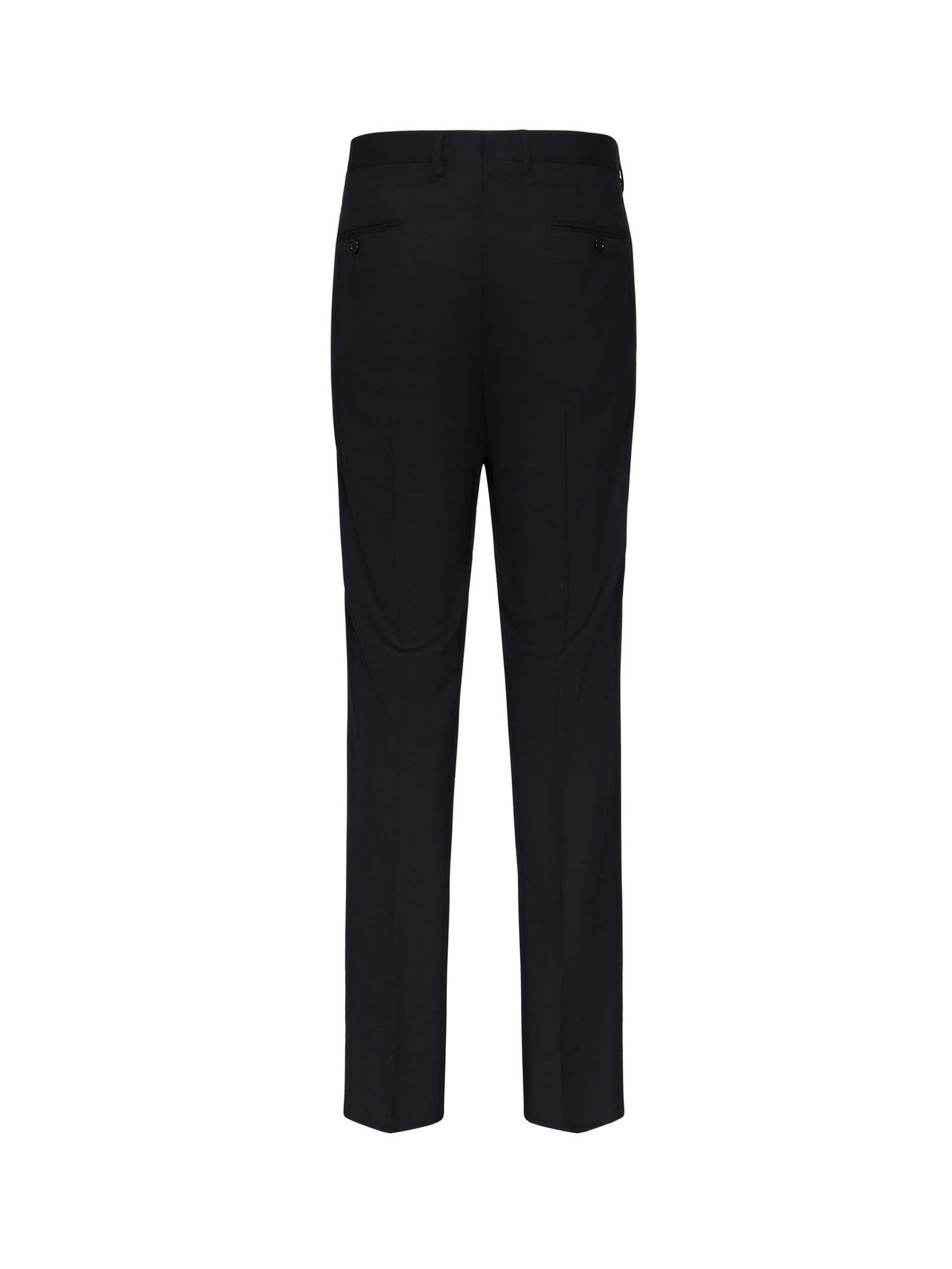 Pantaloni sartoriali in lana vergine