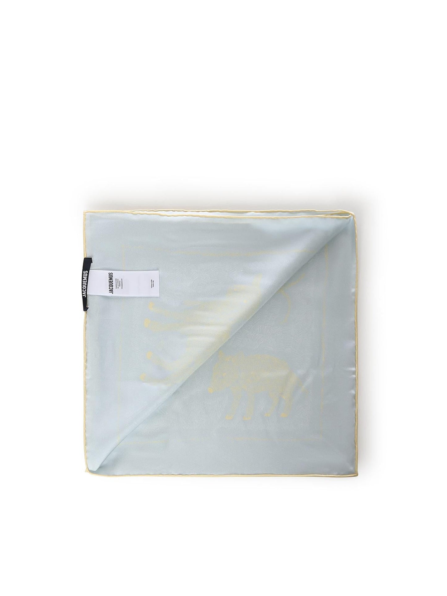 Foulard 'Le Foulard Paysan' in seta con stampa