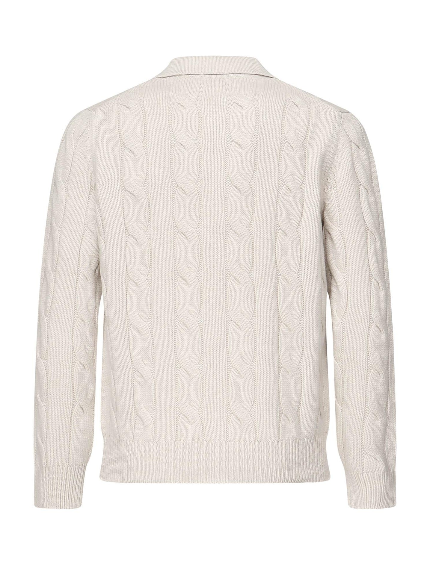 Giacca cardigan a coste