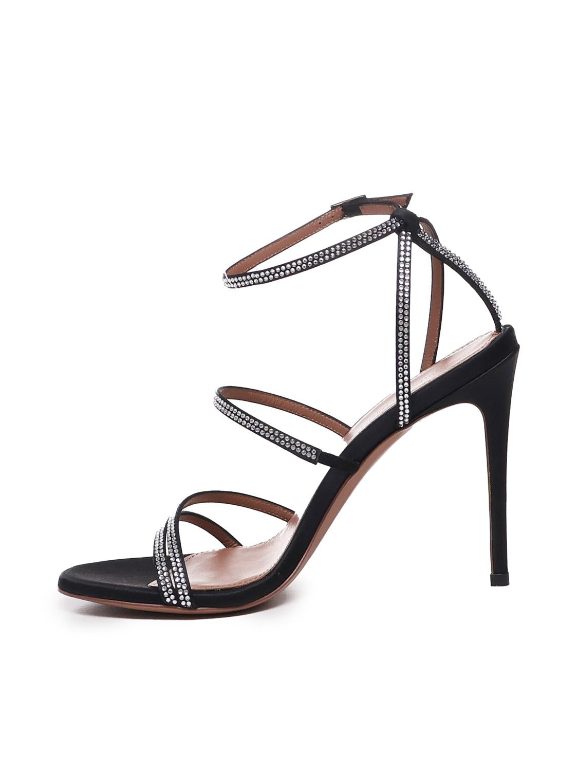 Sandali Mary in satin
