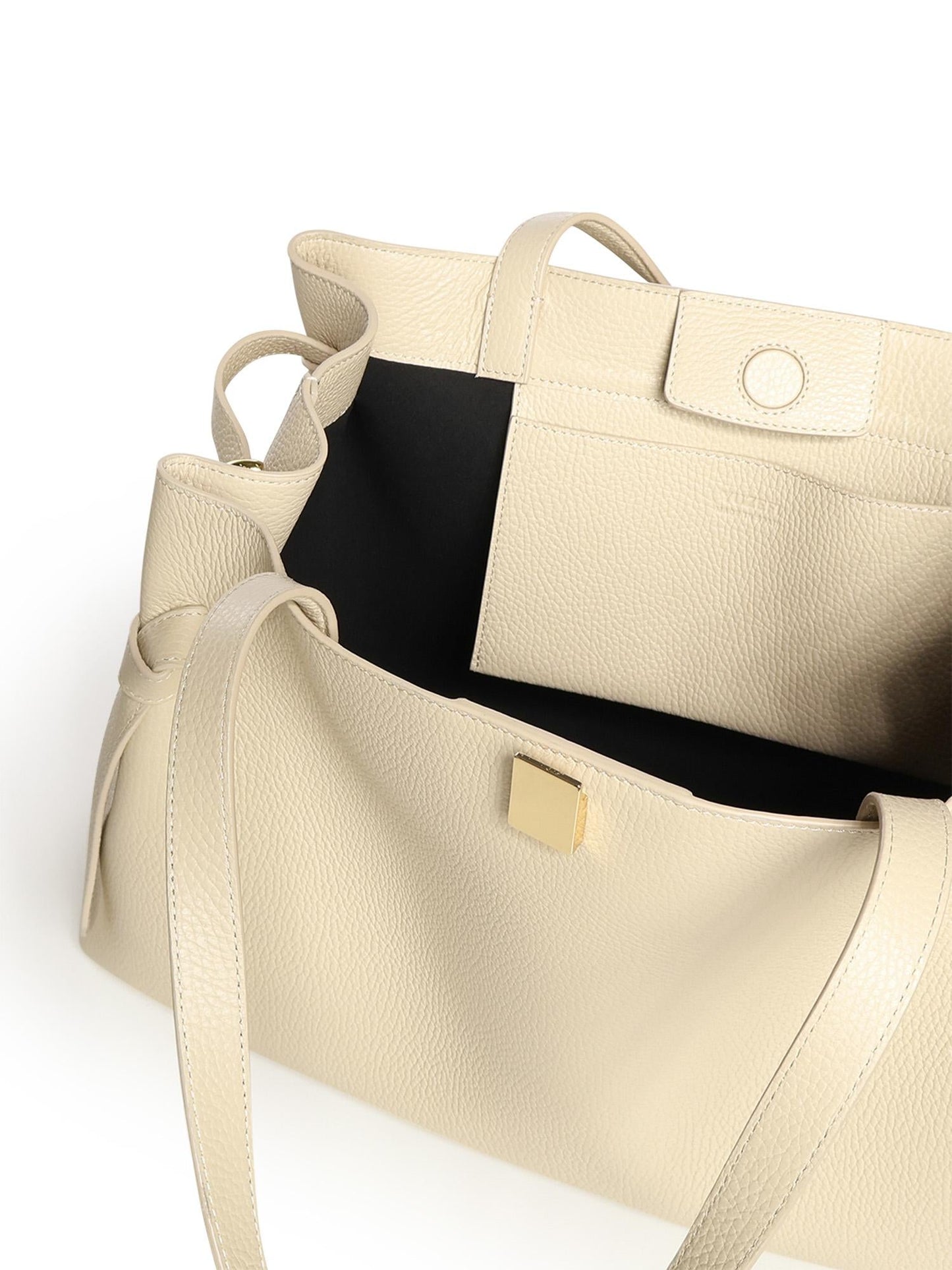 Borsa tote Gyoza in pelle