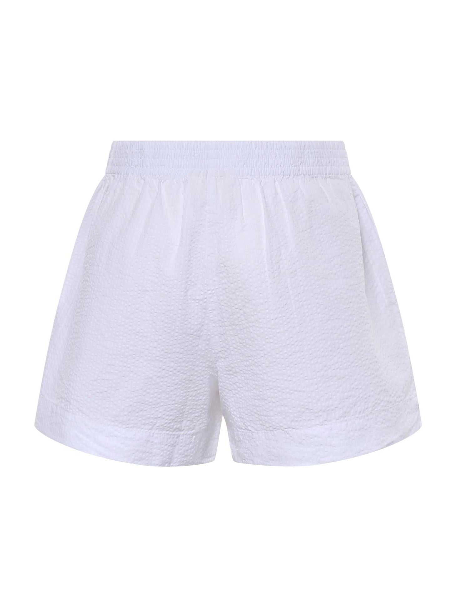 Shorts in cotone seersucker