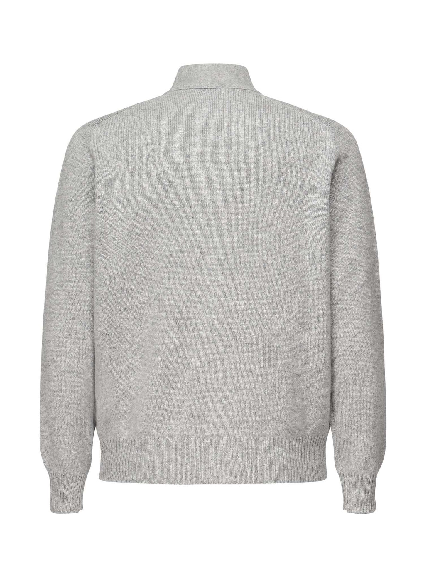 Giacca cardigan in misto lana