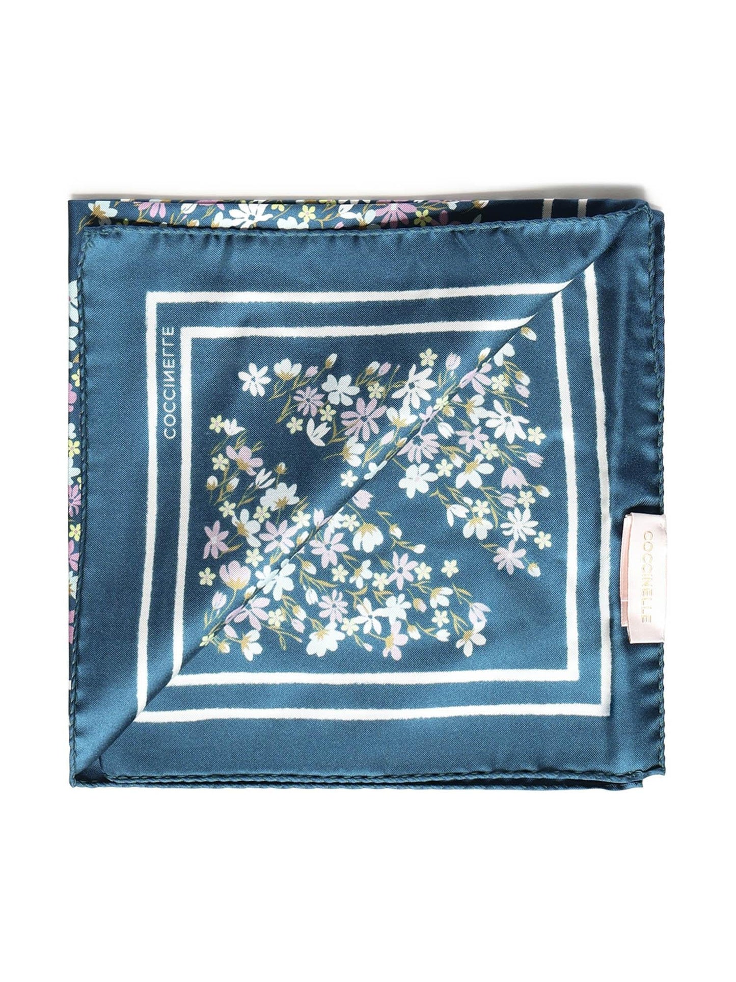 Foulard in seta con stampa