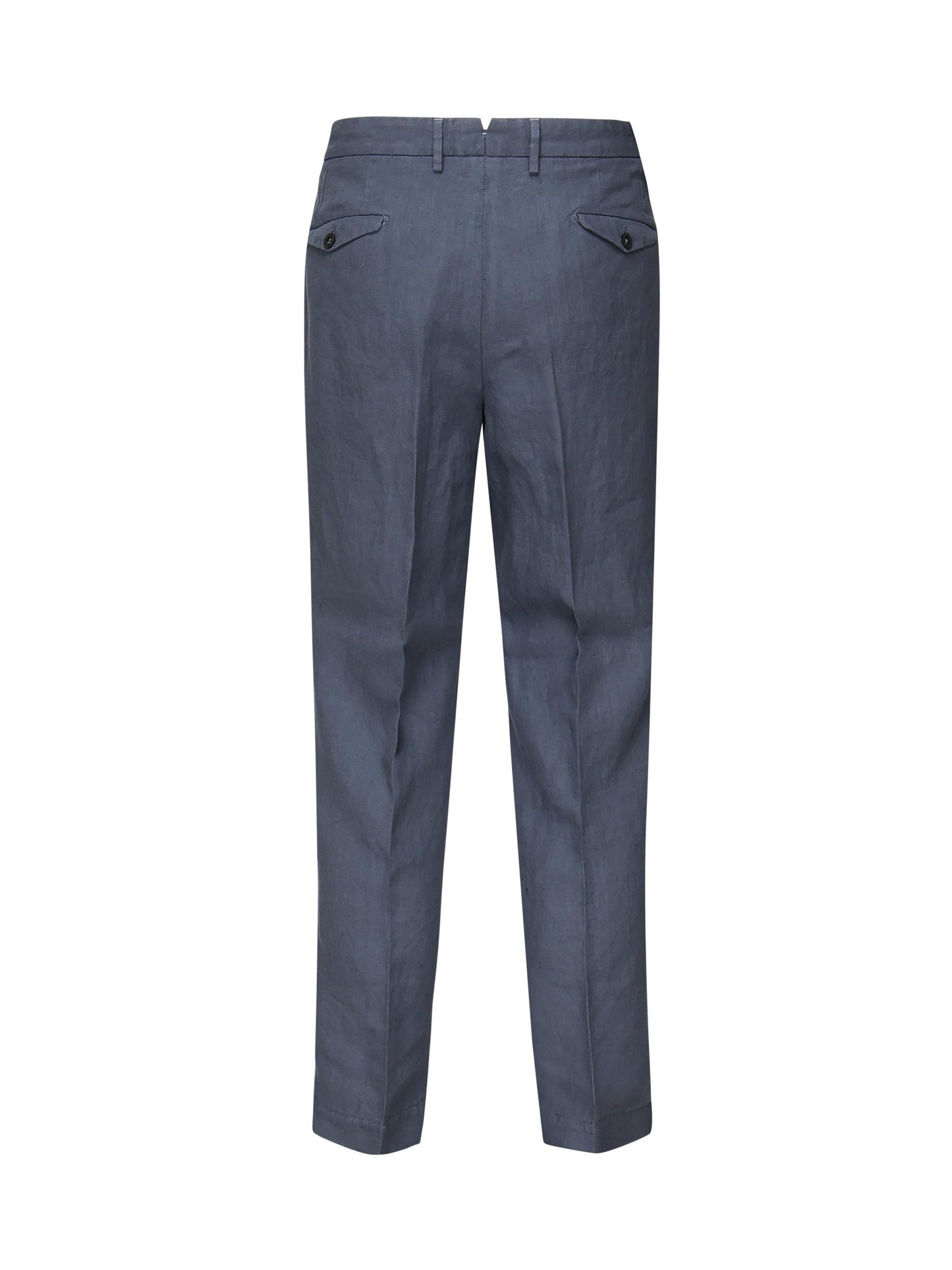 Pantaloni pince in lino