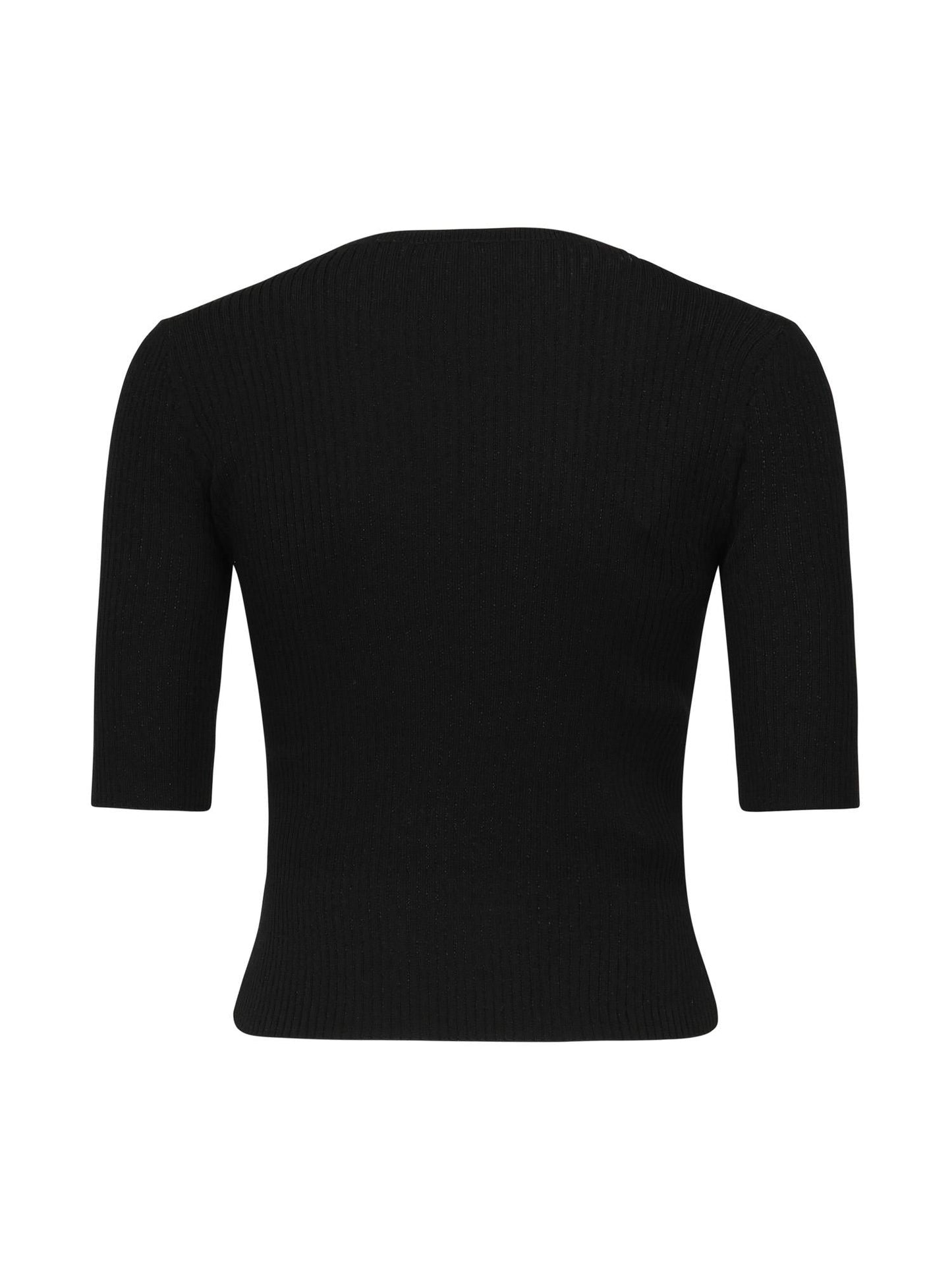 Maglia cropped con logo