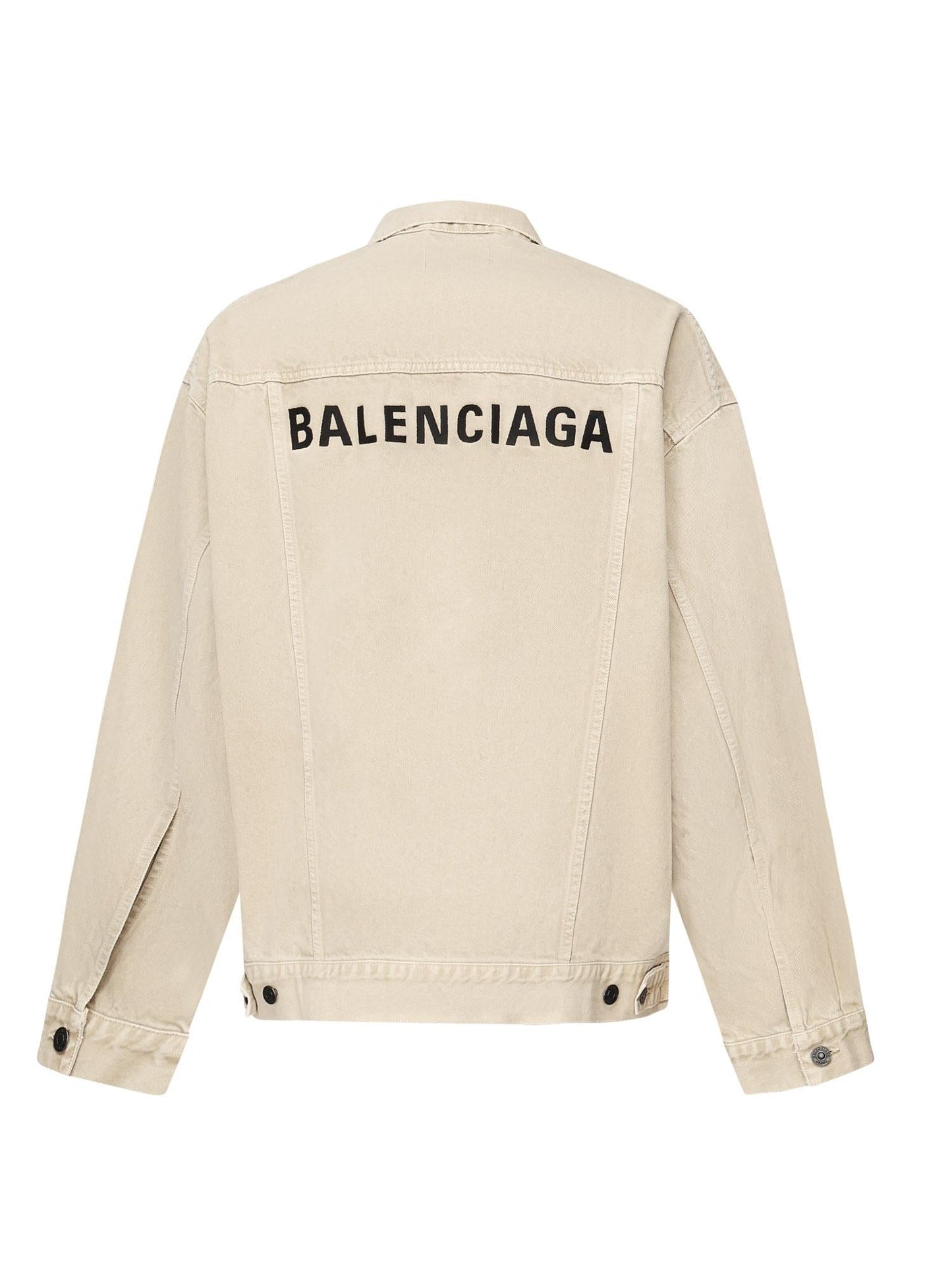 Giacca in denim con logo