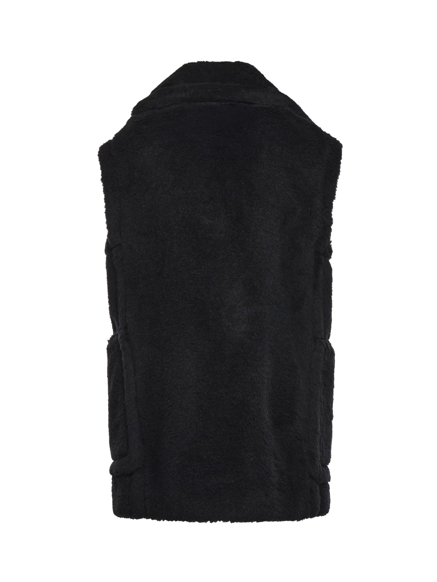 Gilet in Teddy in alpaca e lana