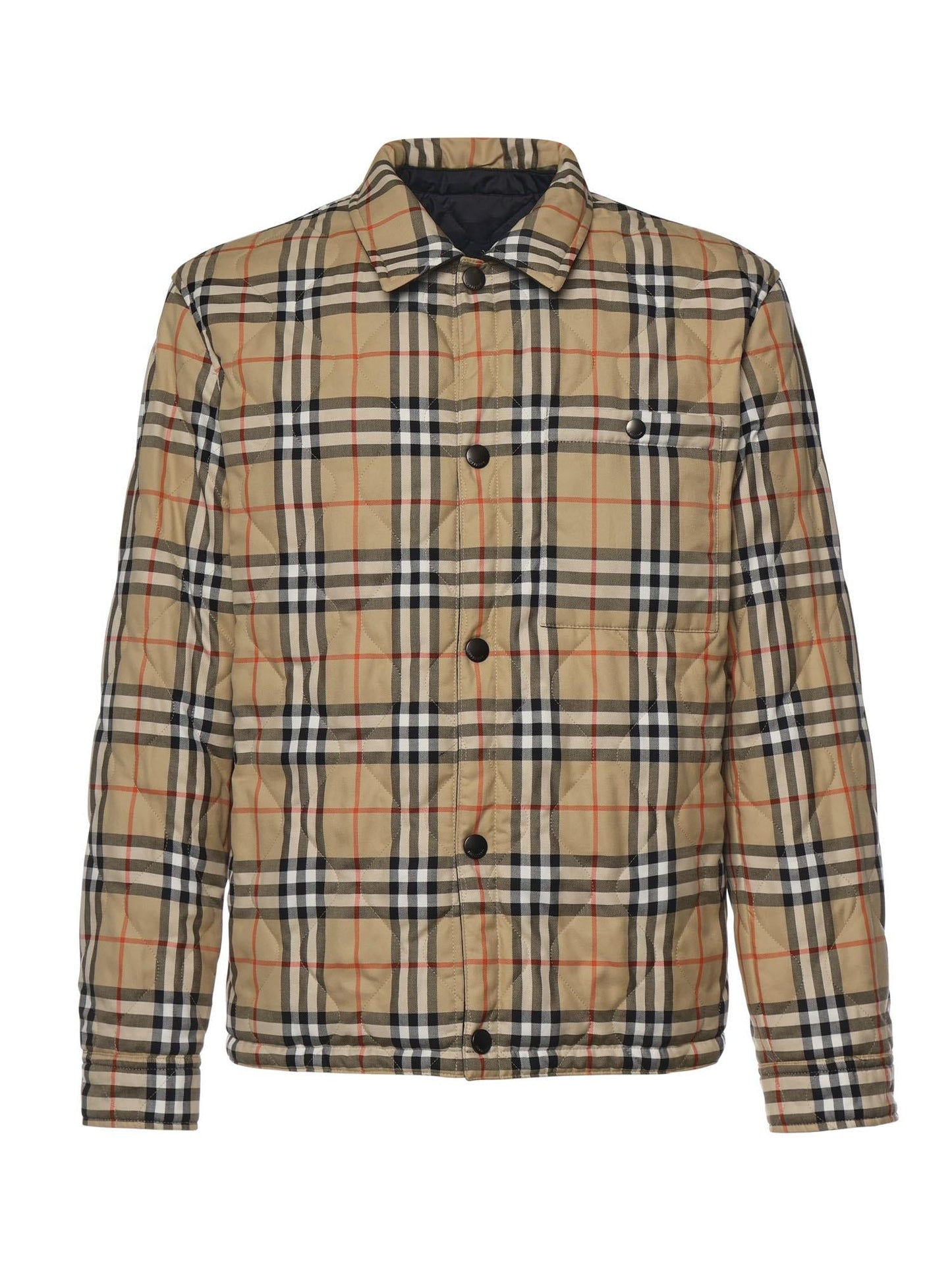 Camicione reversibile in nylon trapuntato