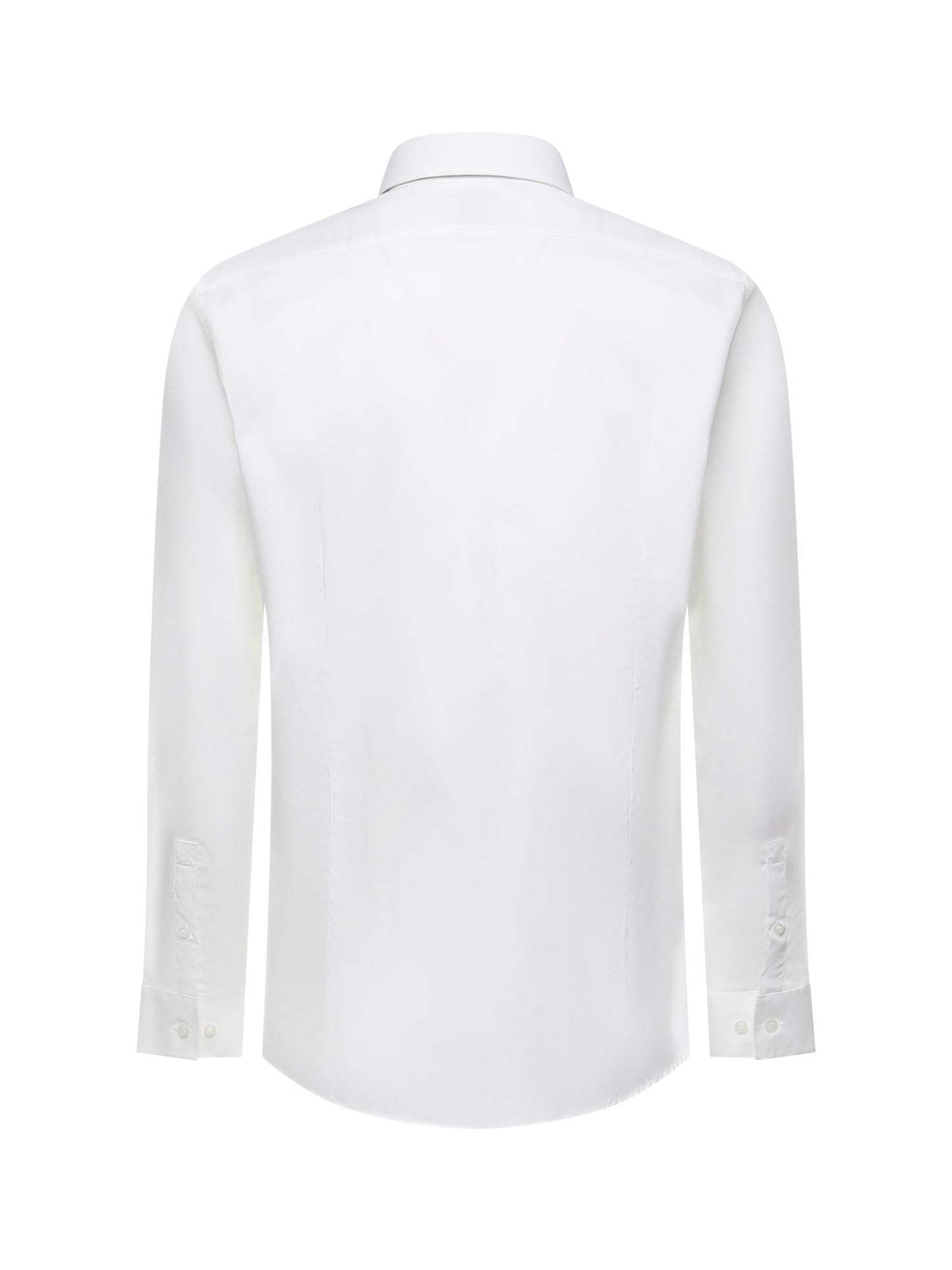 Camicia button-down in popeline di cotone