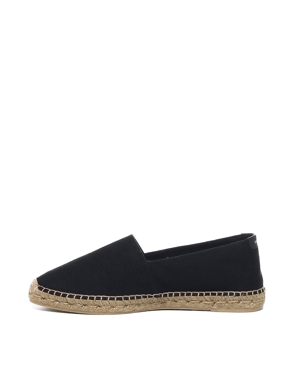 Espadrillas in tela con ricamo